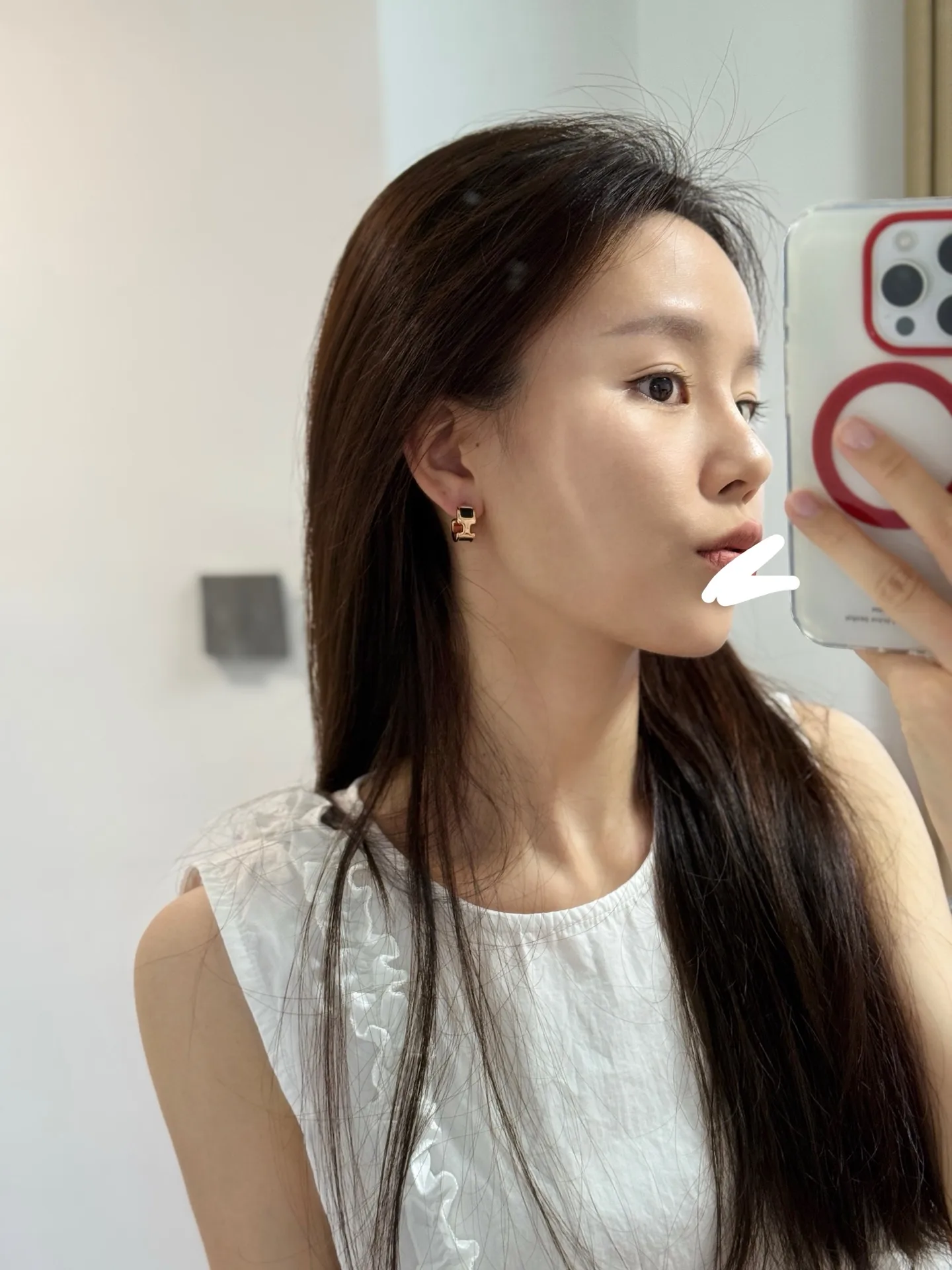 O’Maillon H Stud Earrings D14017471 — view 9