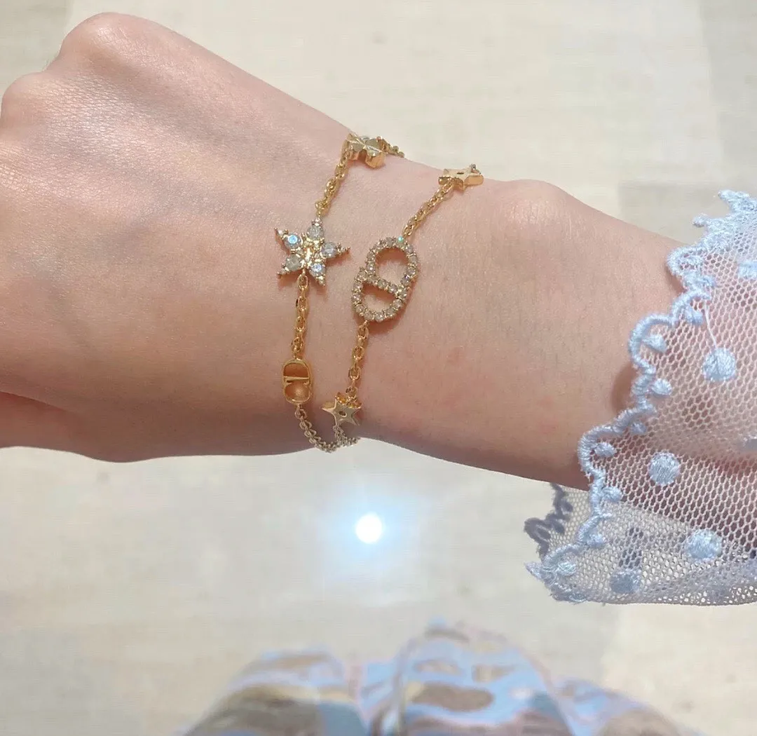 Petit CD Crystal Multi-Charm Bracelet Set D15517733 — view 9