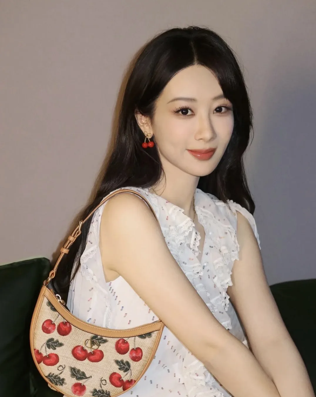 VLogo Cherryfic Enamel Cherry Earrings D13017492 — view 8