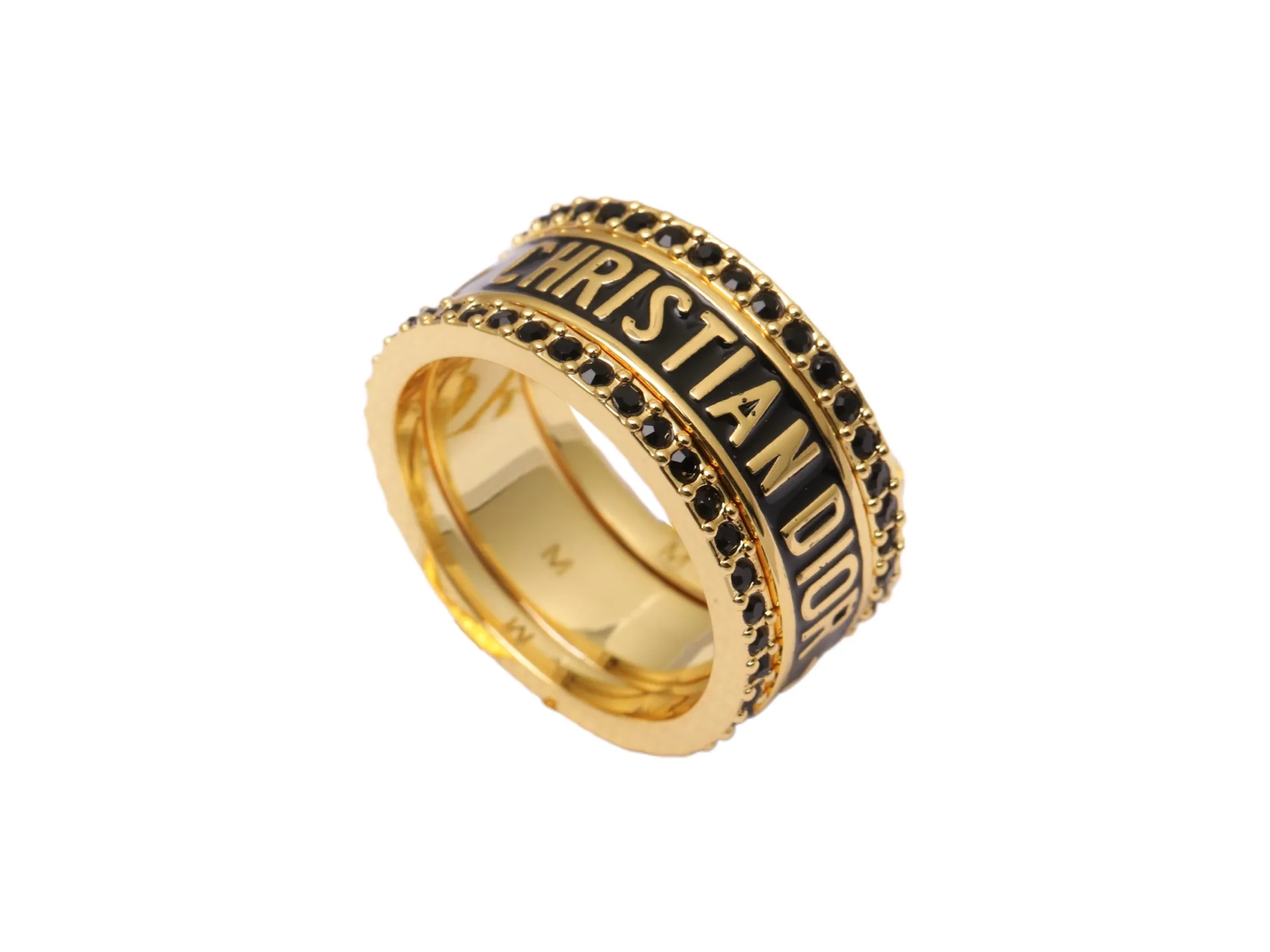 Christian Dior Crystal-Embellished Stackable Ring Set D15017187