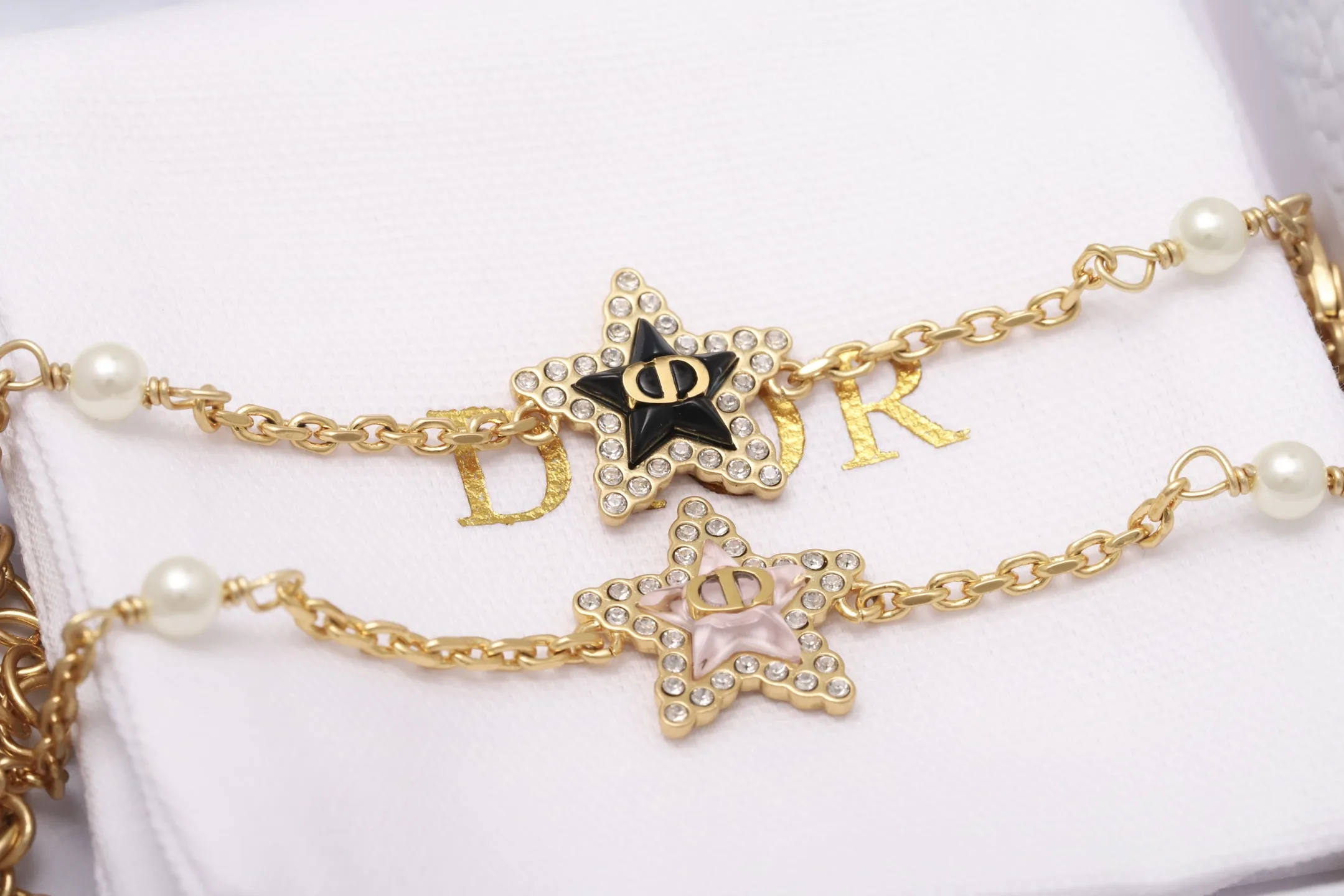 Star and CD Logo Crystal-Embellished Bracelet D13517220 — view 3