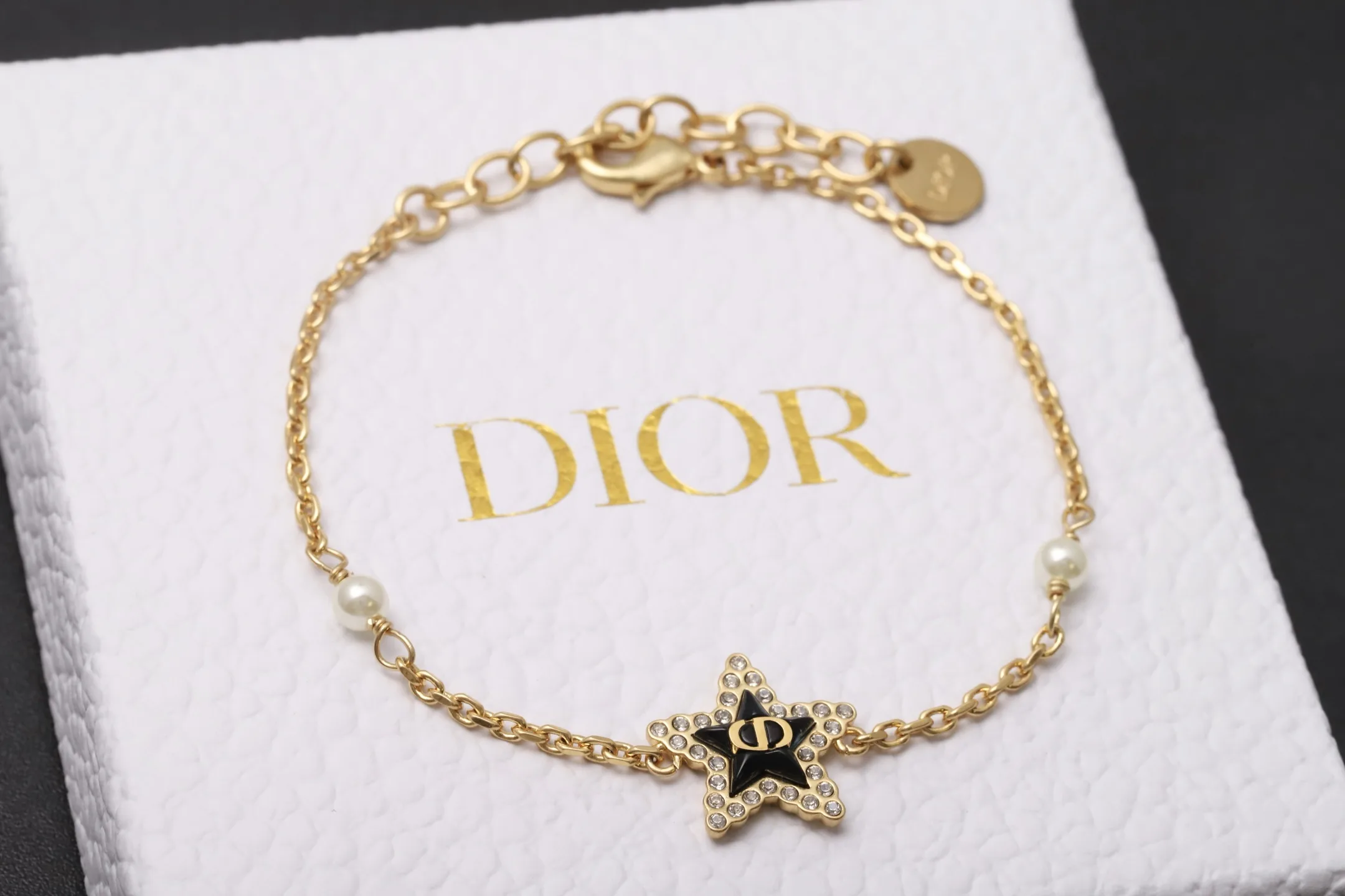 Star and CD Logo Crystal-Embellished Bracelet D13517220 — view 5