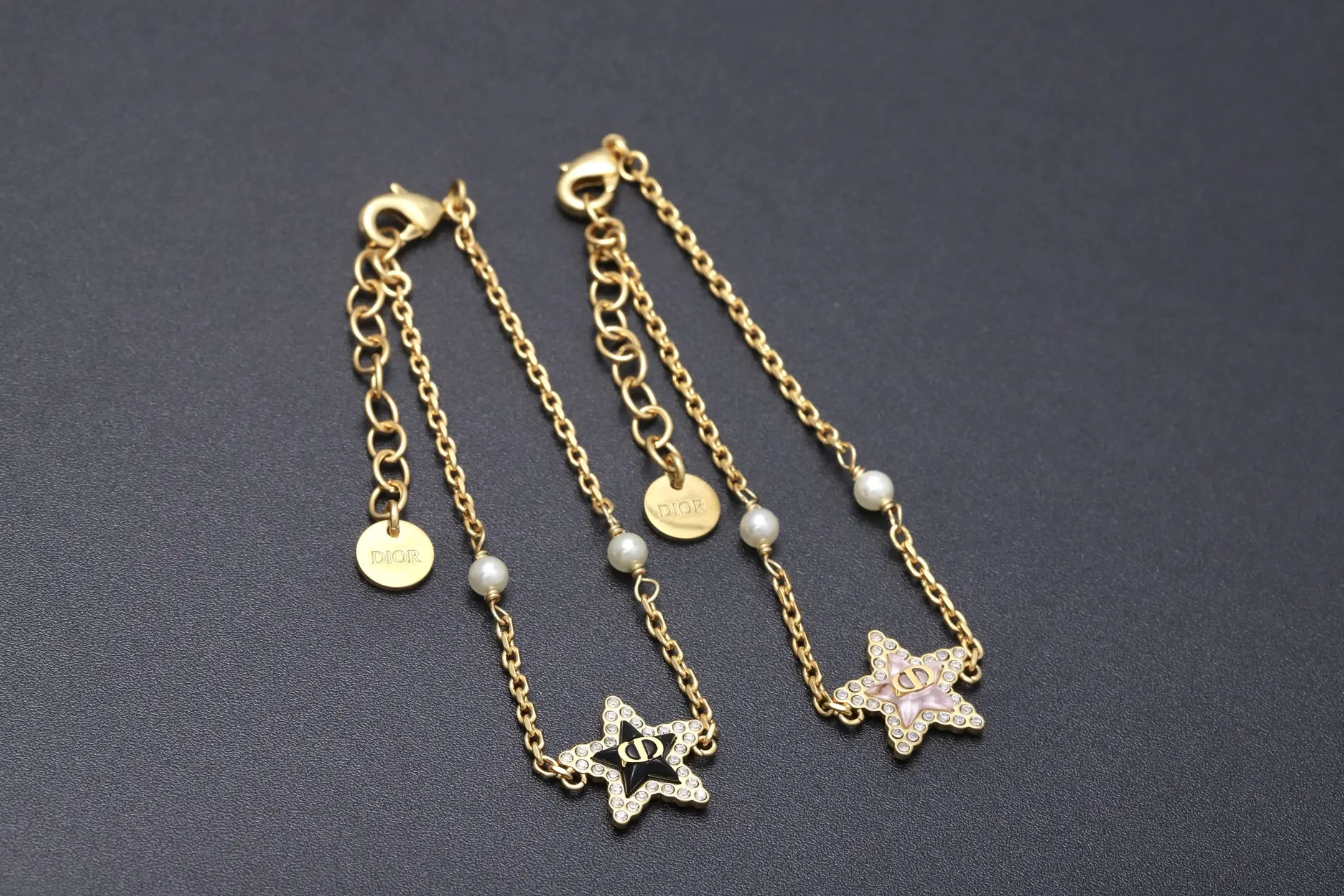 Star and CD Logo Crystal-Embellished Bracelet D13517220 — view 6