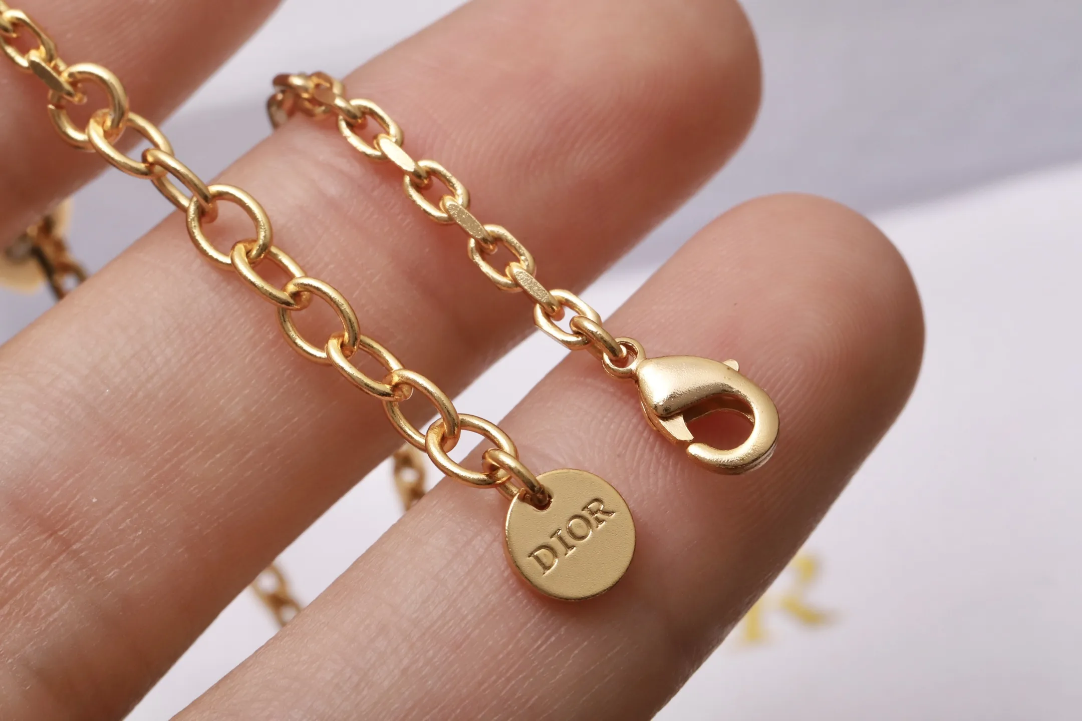 Multi-Charm Chain Bracelet with Crystals and Pearls D14517534 — view 6