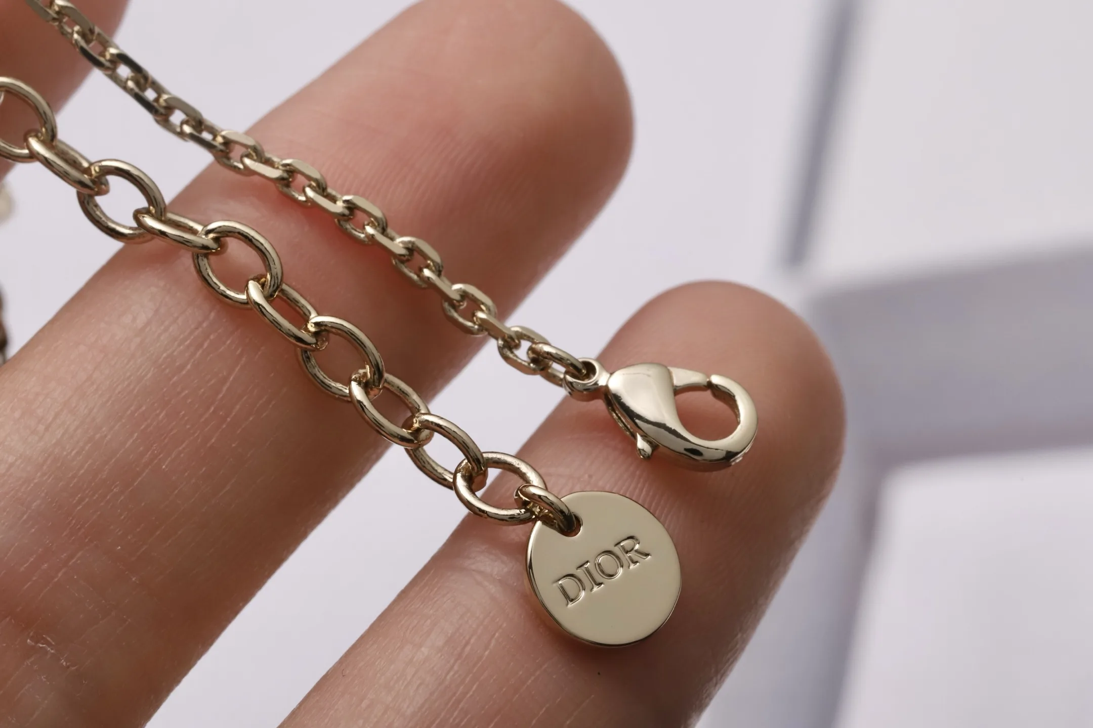 Sunflower CD Crystal Bracelet (Gold-Plated Brass) D13517182 — view 6