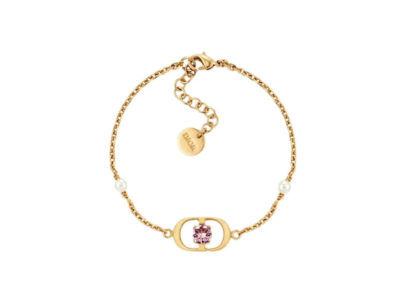 Petit CD Jolie Bracelet with Resin Pearls and Crystals D13017508