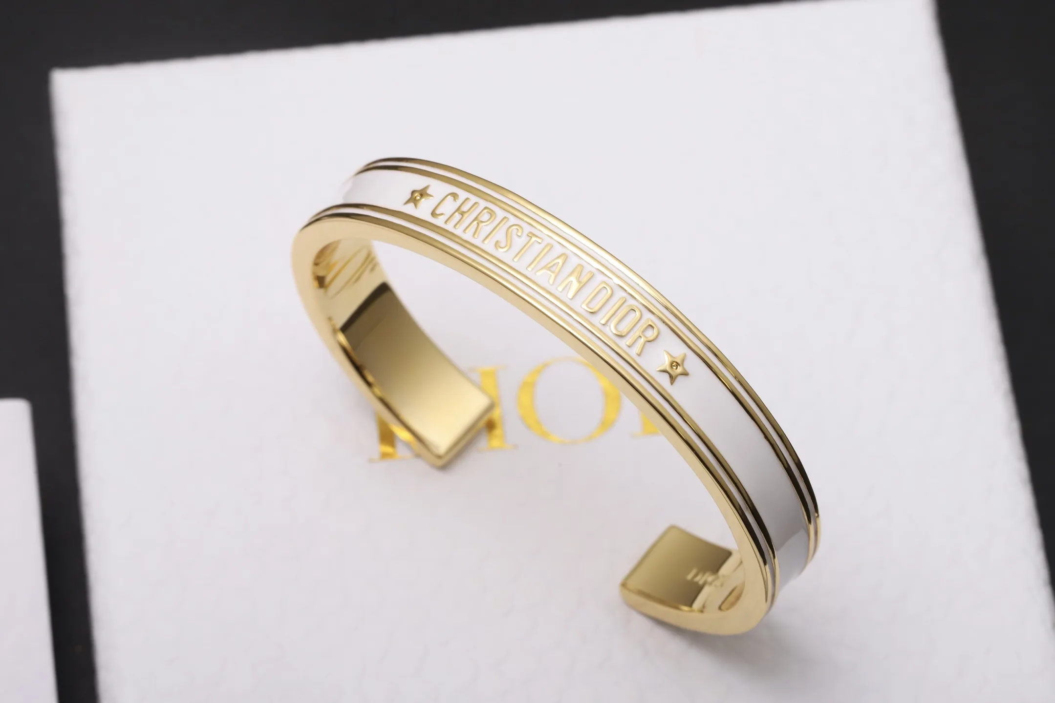 Christian Dior Enamel Cuff Bangle D15017261 — view 3