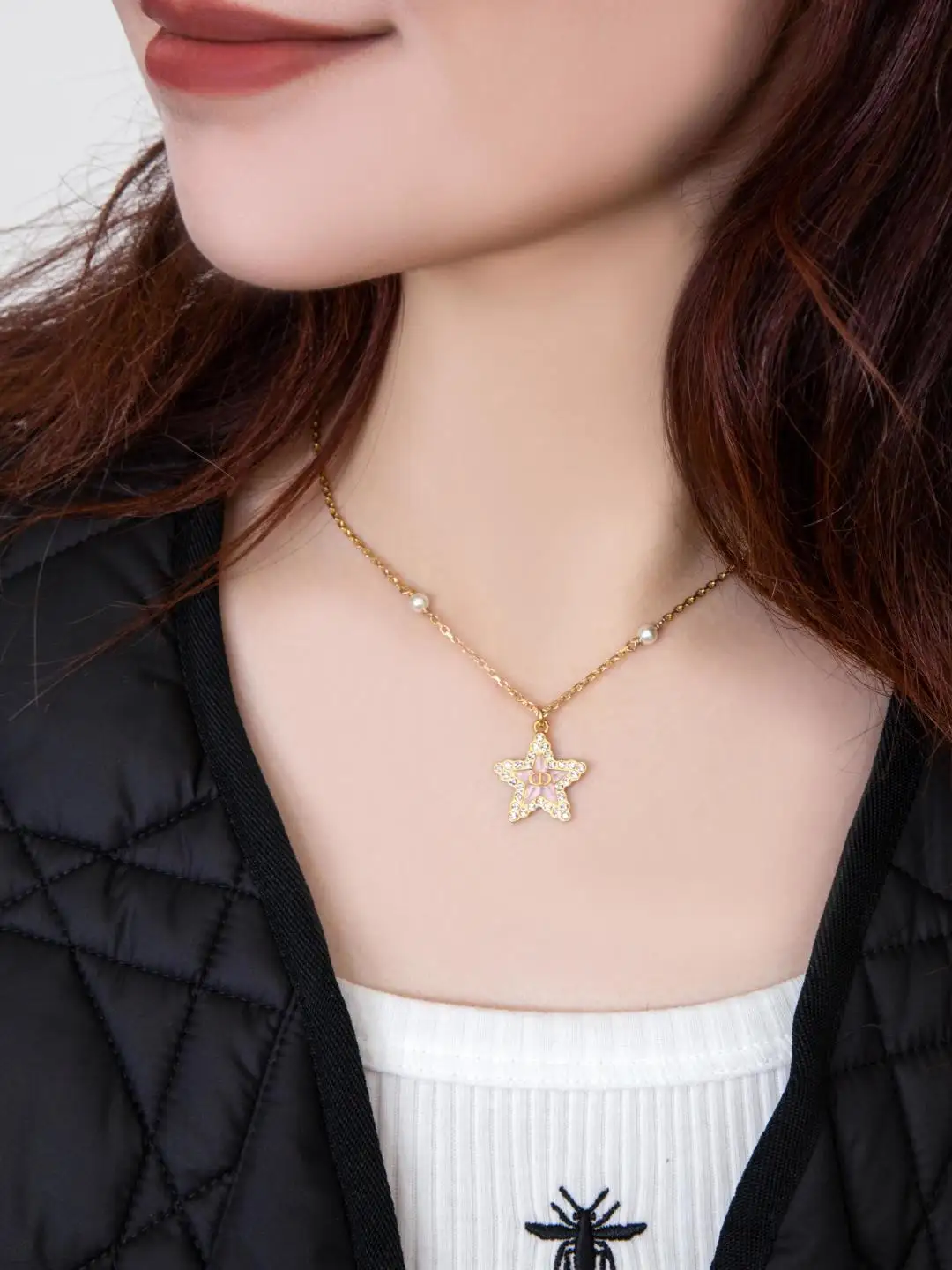 Star Pendant Crystal Necklace D14017221 — view 9
