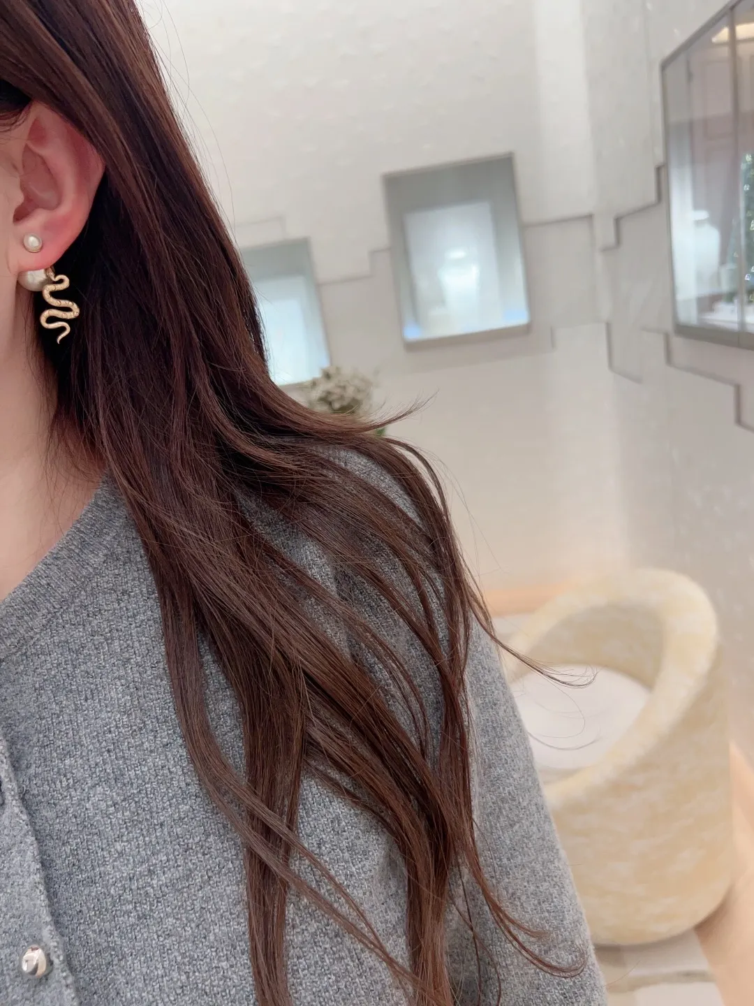Dior Tribales Snake Pendant Earrings D13517507 — view 9