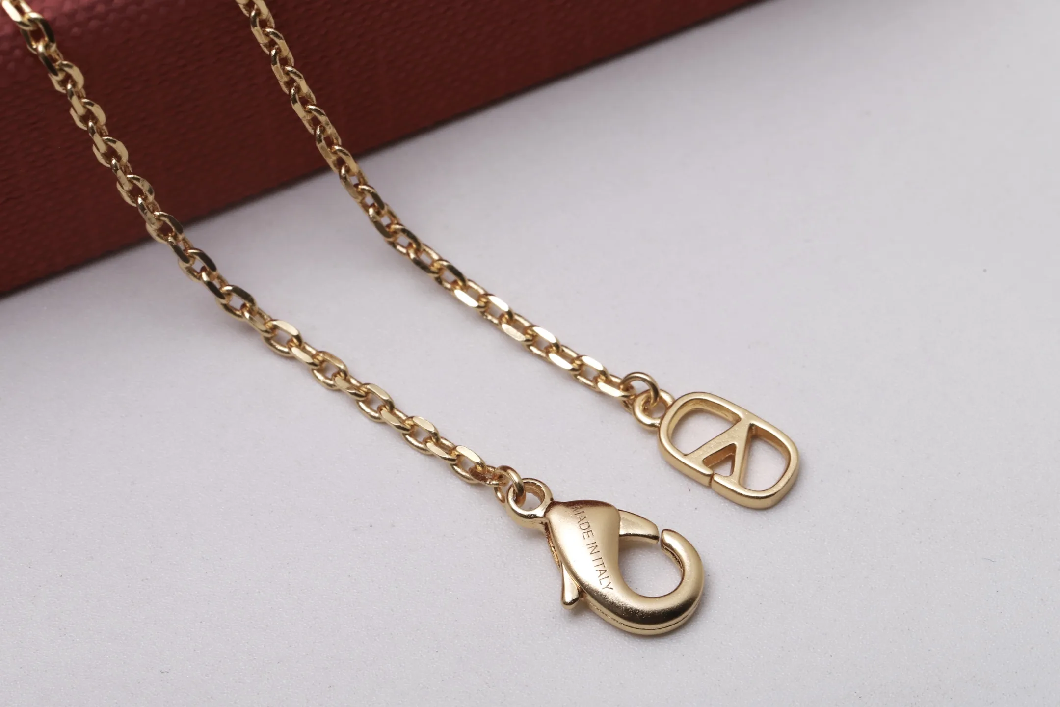 VLogo Cherryfic Enamel Pendant Necklace D13517493 — view 8