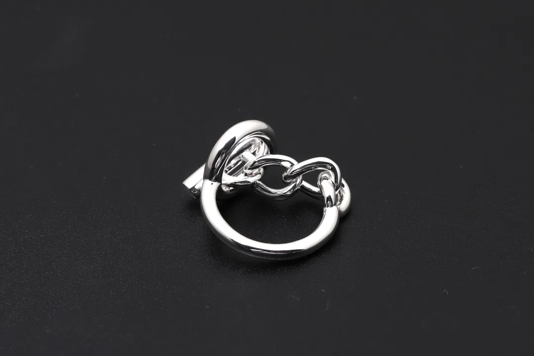 Croisette Chain Link Ring (Sterling Silver) D18017723 — view 3