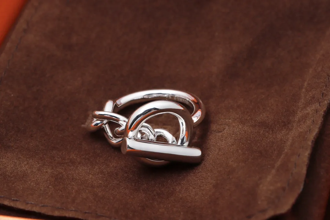 Croisette Chain Link Ring (Sterling Silver) D18017723 — view 4