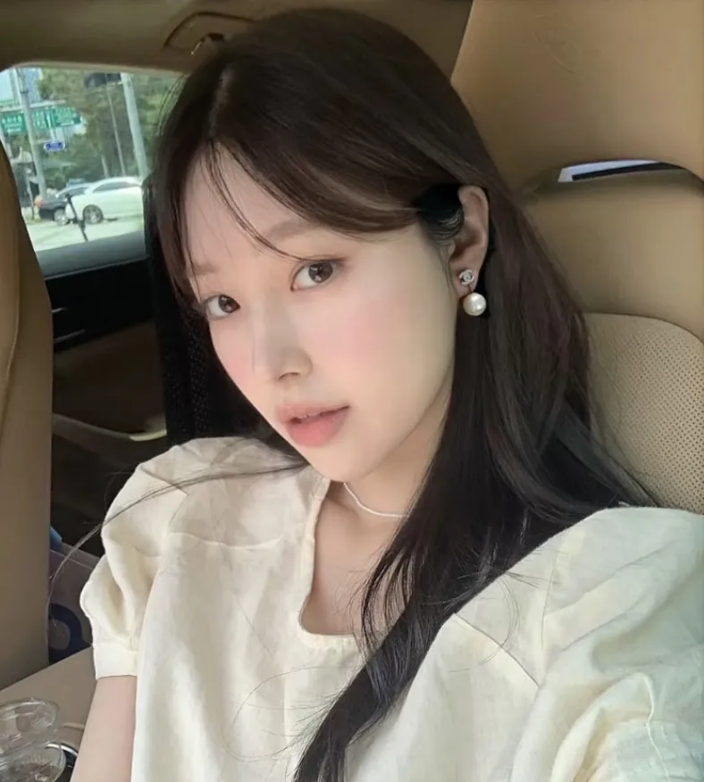 Double C Crystal and Pearl Drop Earrings D13517090 — view 8