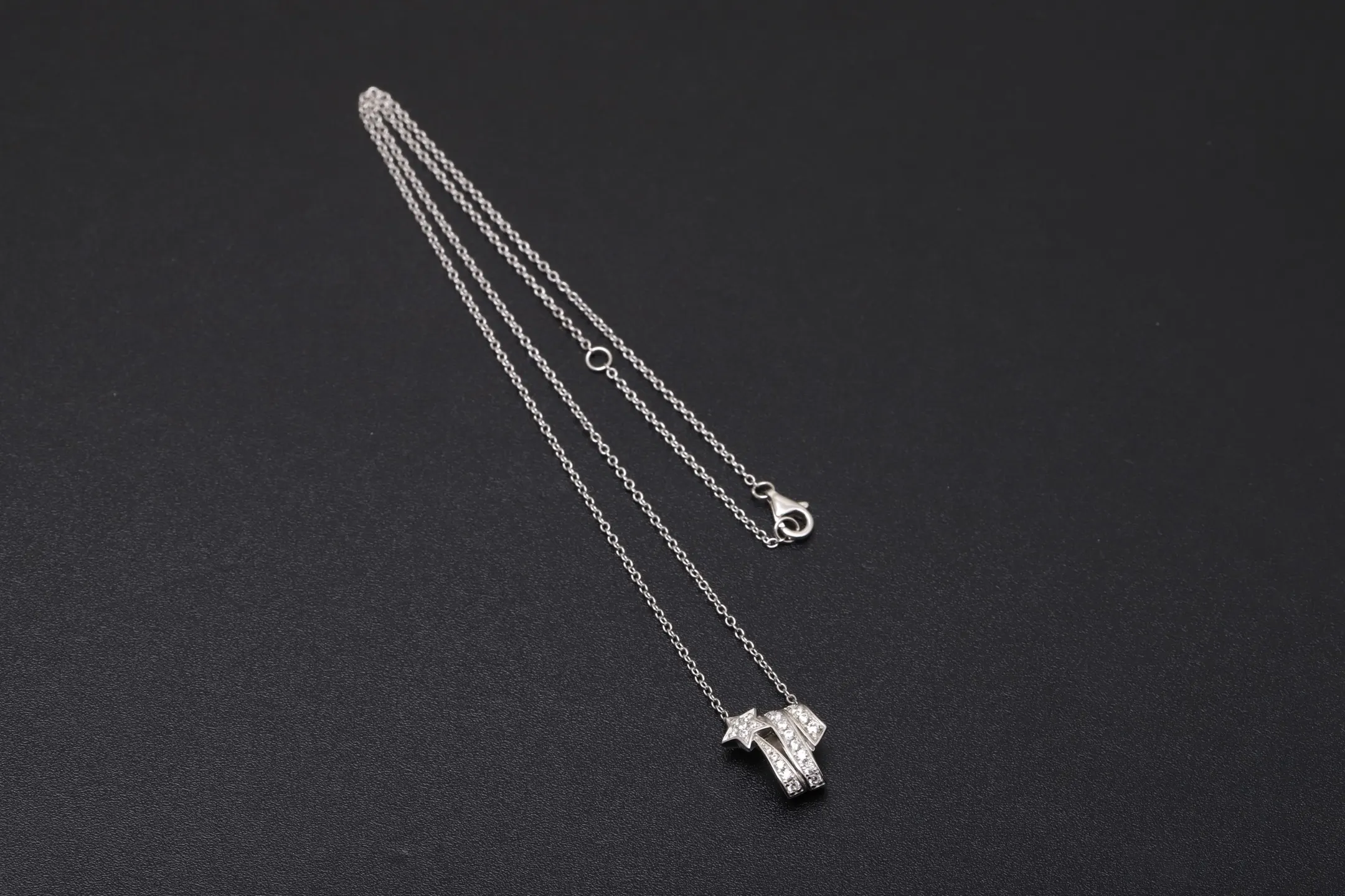 Comète Shooting Star Pendant Necklace (Sterling Silver) D18517301 — view 2
