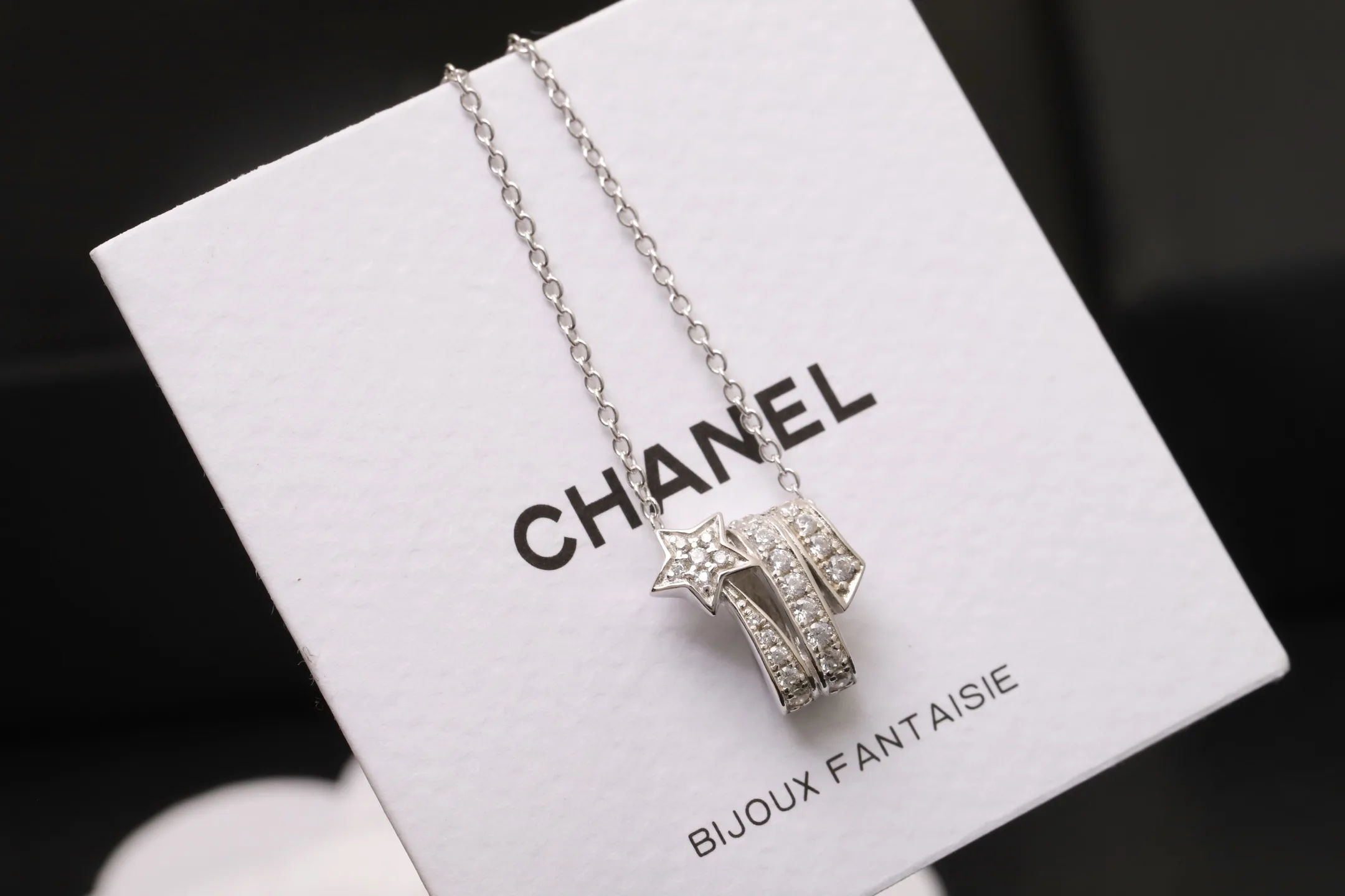 Comète Shooting Star Pendant Necklace (Sterling Silver) D18517301 — view 3