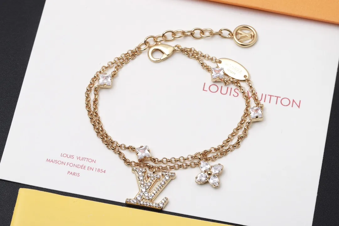LV Iconic Double Layer Crystal Bracelet D16517449 — view 3