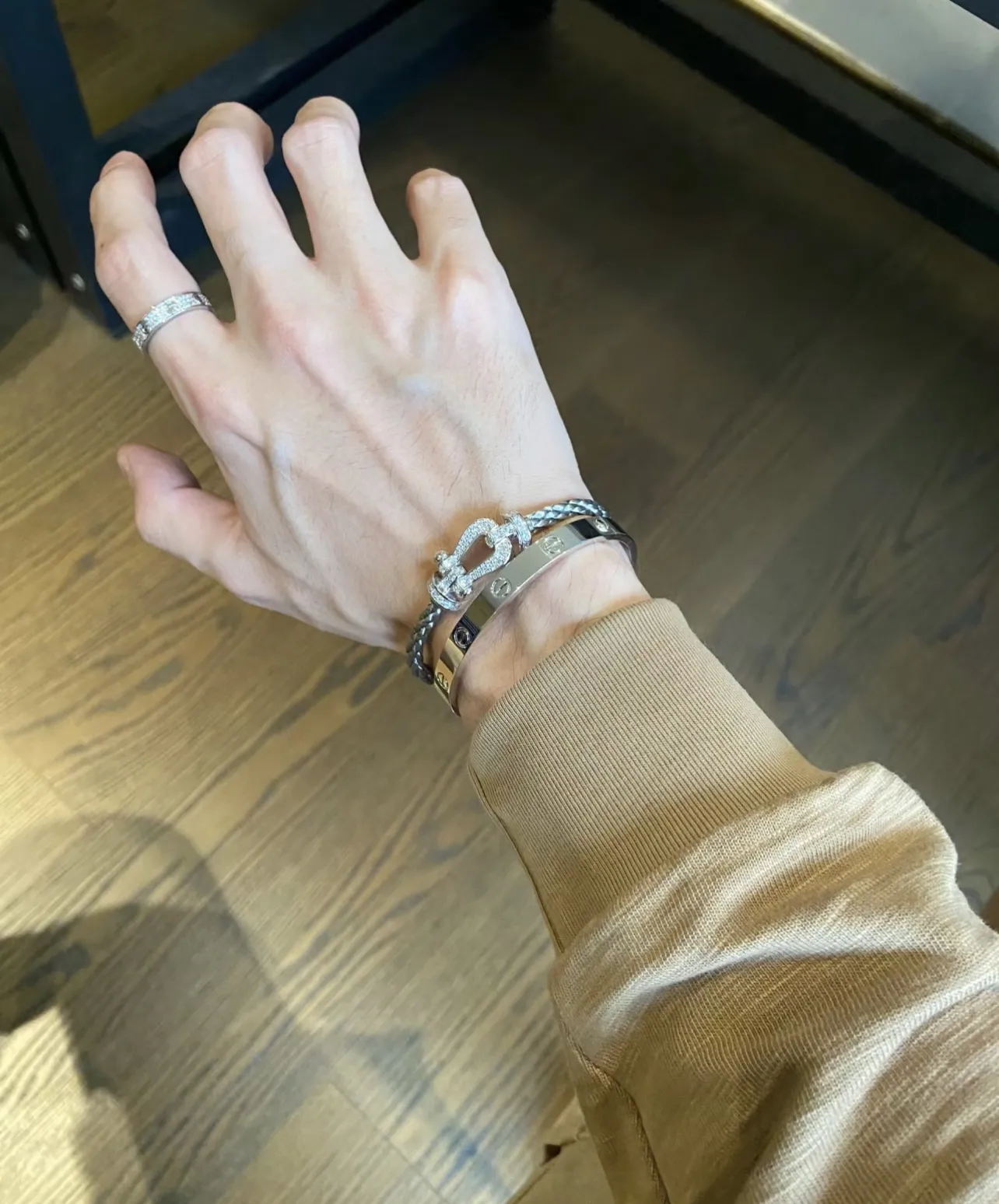 Force 10 Large Horseshoe Cable Bracelet D26017730 — view 7