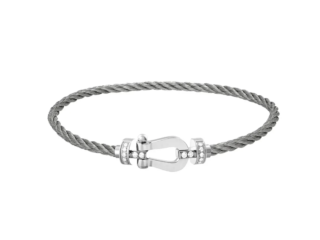 Force 10 Style Horseshoe Cable Bracelet D24017728