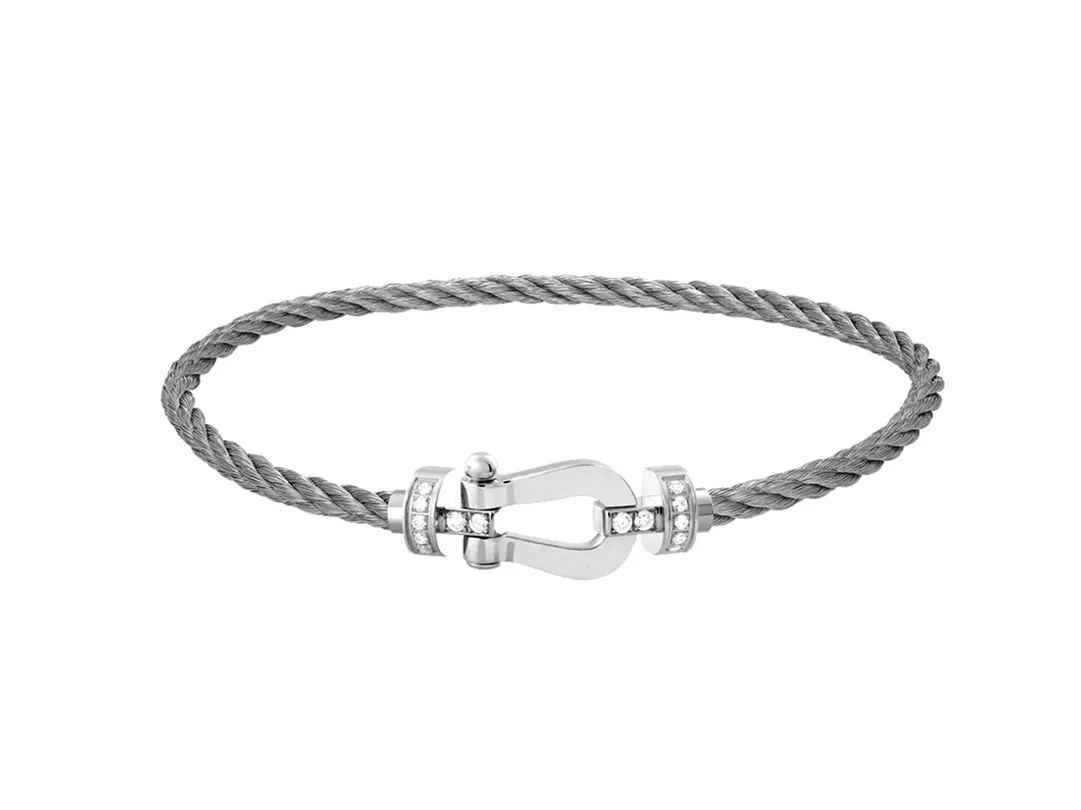 Force 10 Style Horseshoe Cable Bracelet D24017728