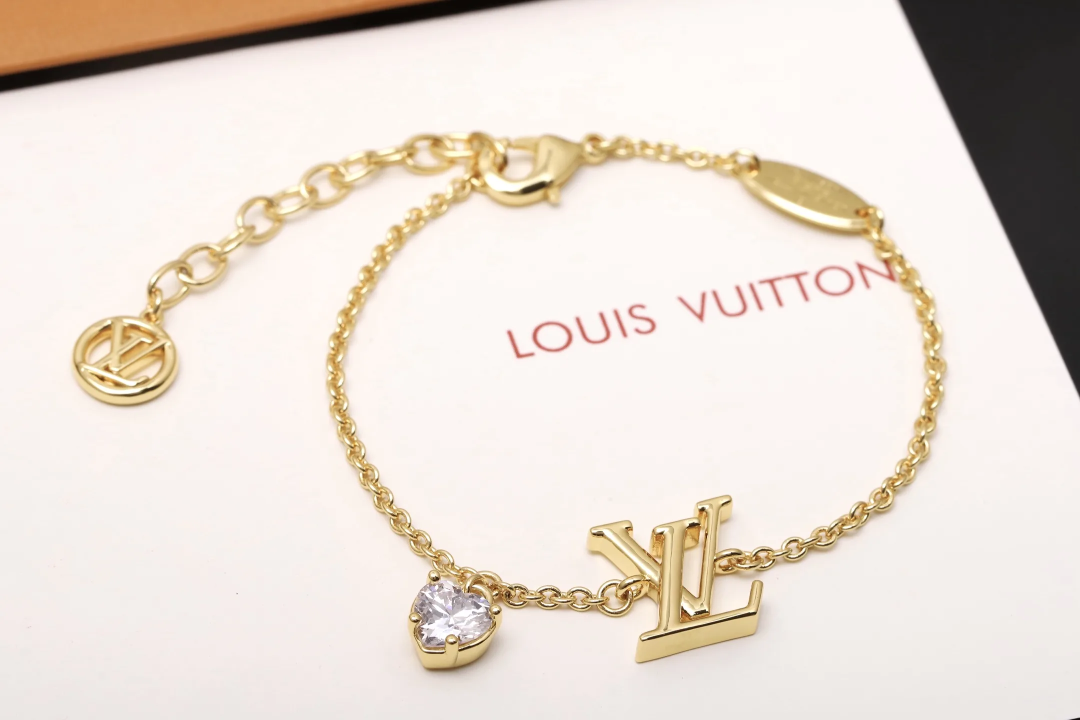 Flowergram Heart Charm Chain Bracelet D13517479 — view 3