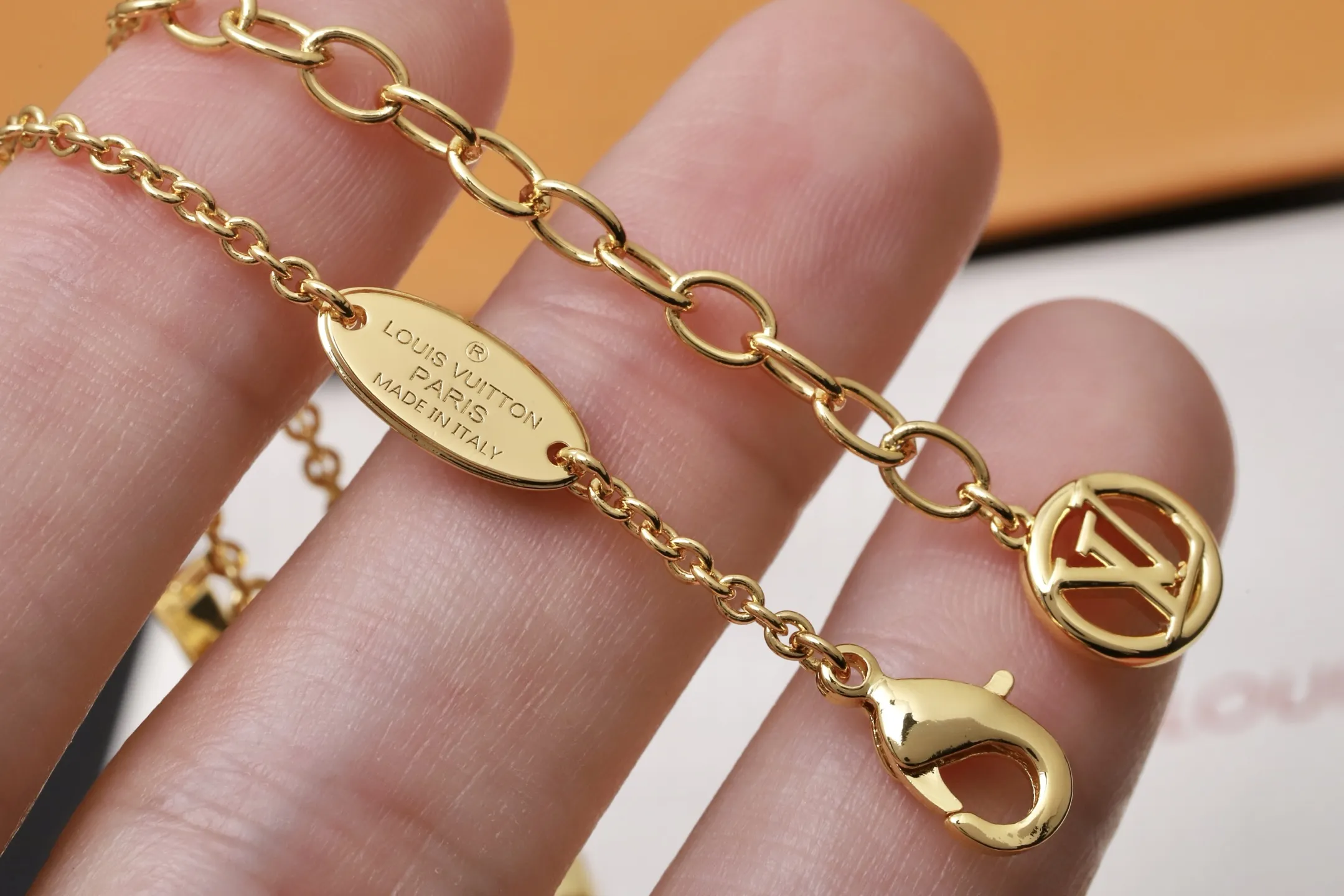 Flowergram Heart Charm Chain Bracelet D13517479 — view 6