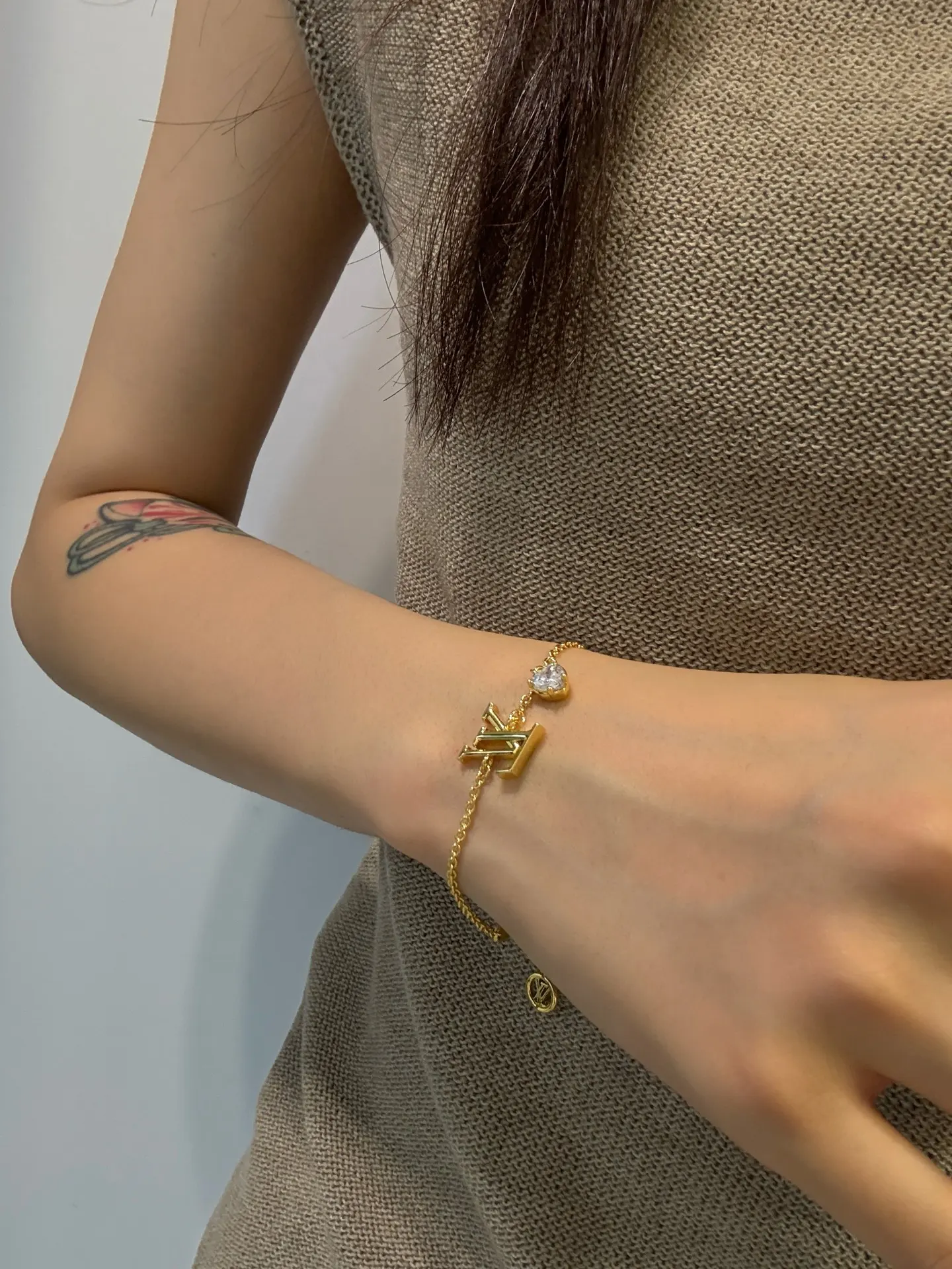 Flowergram Heart Charm Chain Bracelet D13517479 — view 9