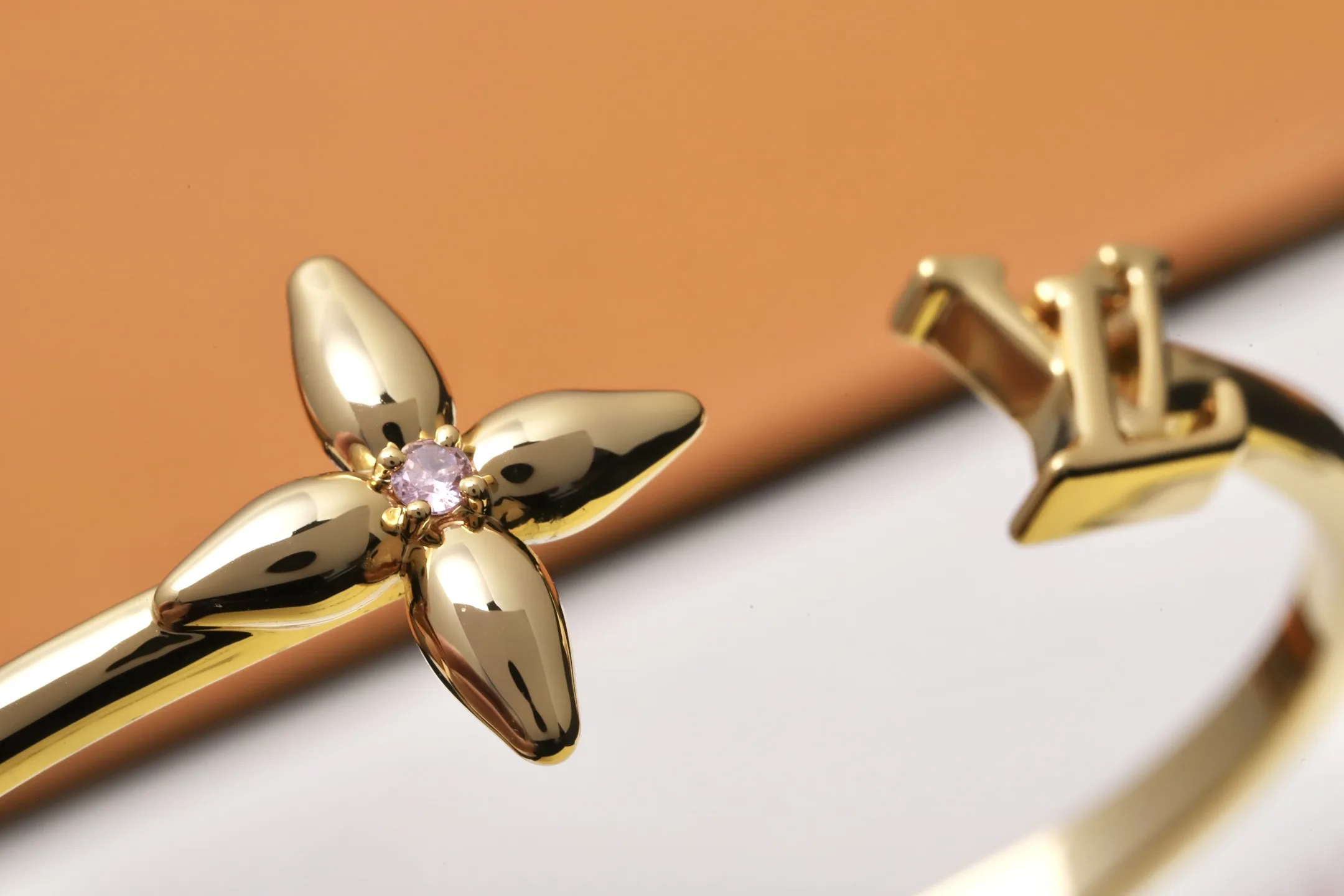 Flowergram Crystal Monogram Bangle D16017623 — view 6