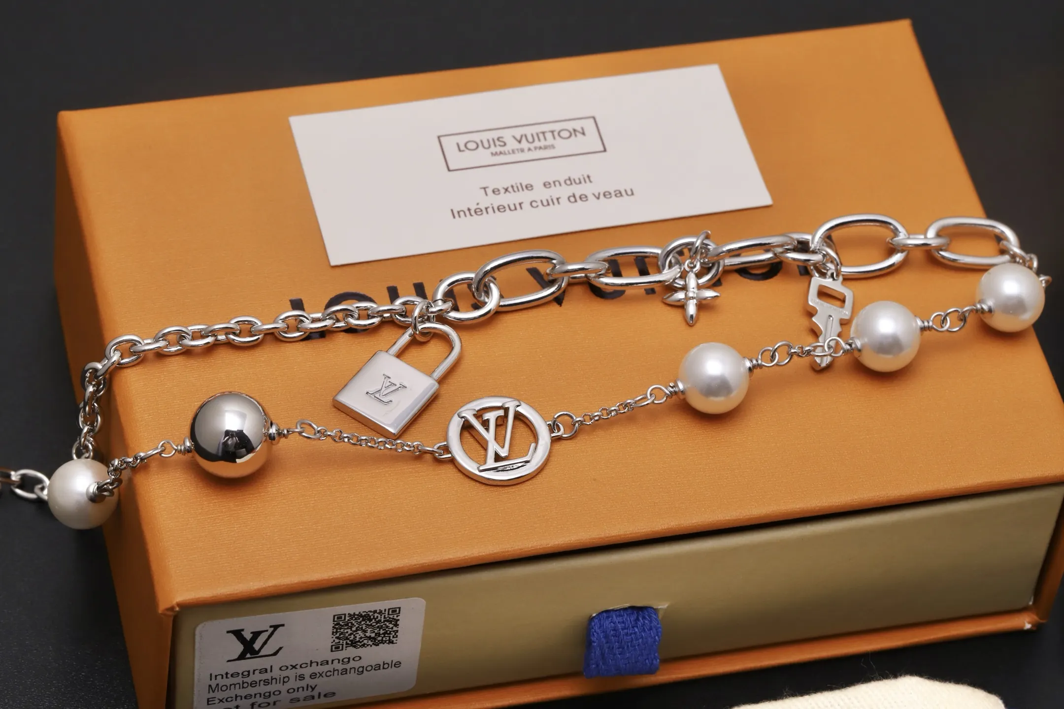 Mix Chains Monogram Charm Bracelet D15517514 — view 3