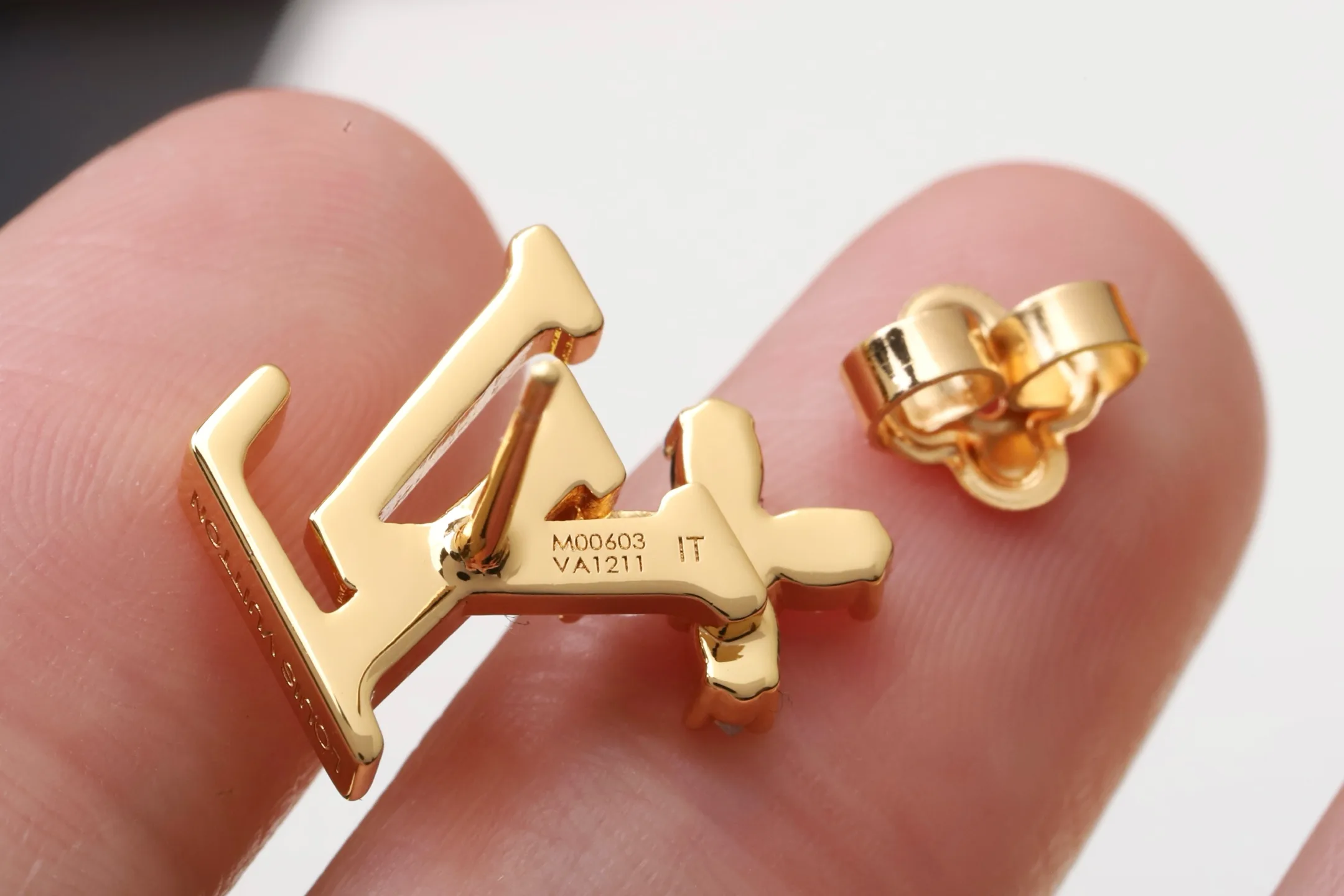 Flowergram Crystal Logo Stud Earrings D13517699 — view 5