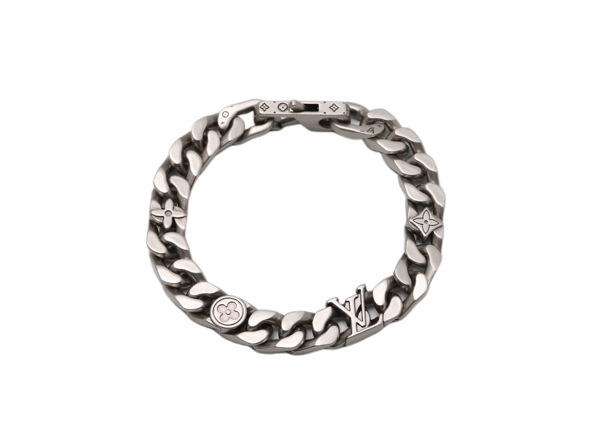 Monogram Chain Links Bracelet (Titanium Steel) D11516777