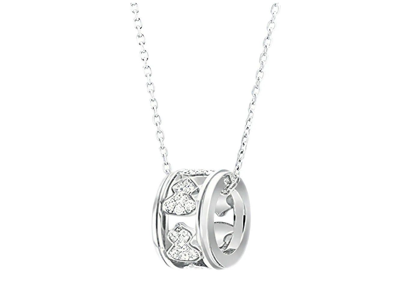 Wulu Crystal Pendant Necklace (Gold-Plated Brass) D14517046