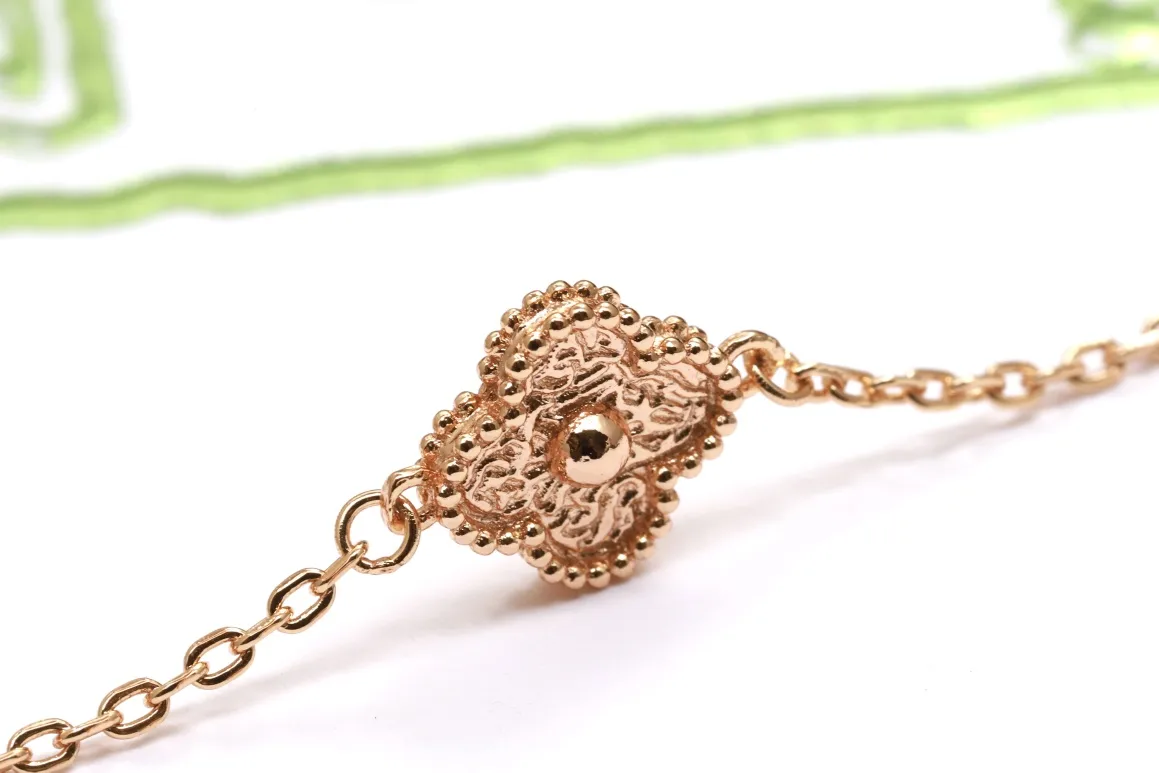 Alhambra 6-Motif Clover Bracelet (18K Gold-Plated Sterling Silver) D22016632 — view 5