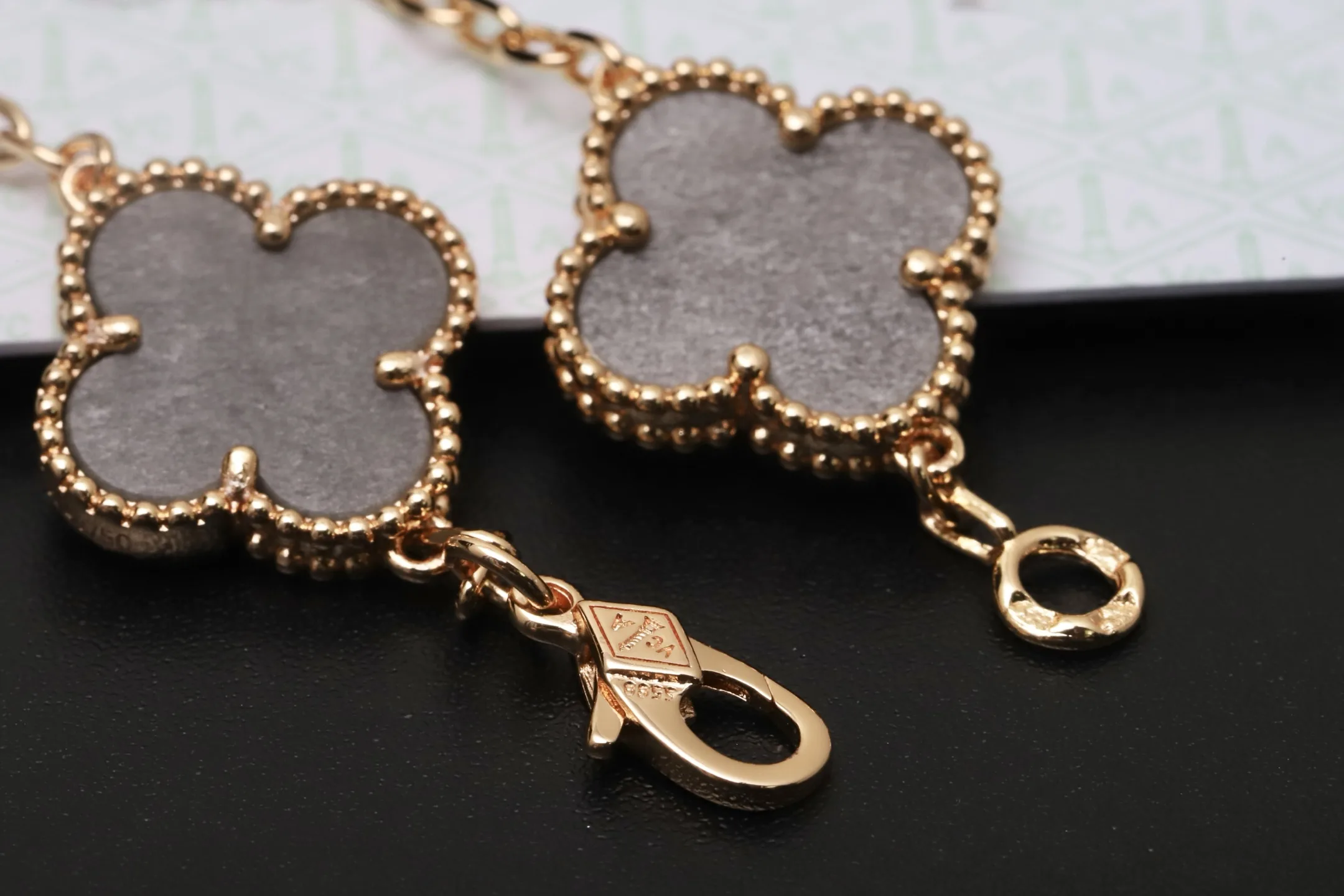 Vintage Alhambra 5-Motif Bracelet (Sterling Silver) D31016652 — view 6
