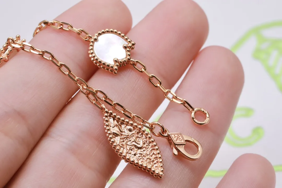 Lucky Spring 5-Motif Bracelet (18K Gold-Plated Silver) D32016633 — view 6