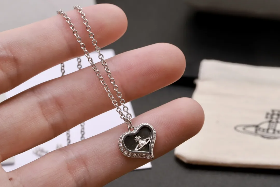 Orb Heart Mother-of-Pearl Pendant Necklace D12016995 — view 4