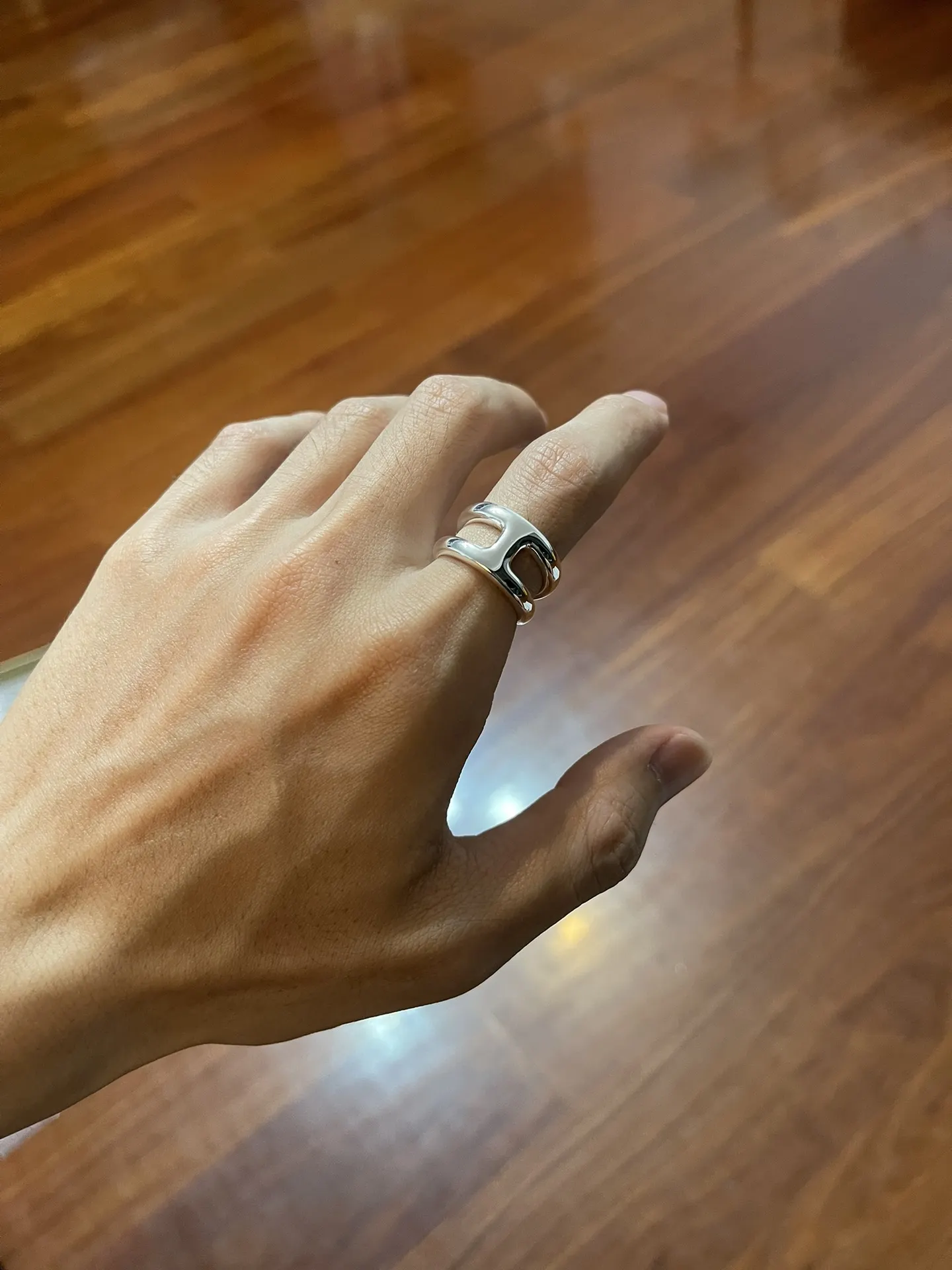 Chaine d'Ancre Enchaînée Ring (Sterling Silver) D16017721 — view 7
