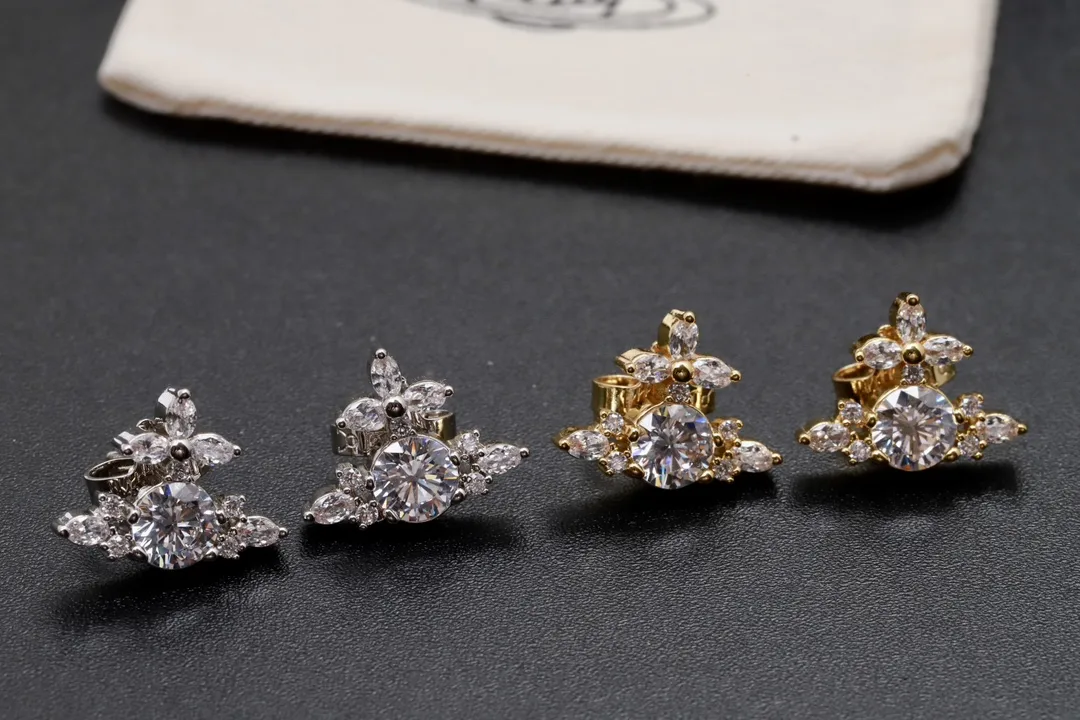 Crystal Orb Stud Earrings D12516979 — view 3