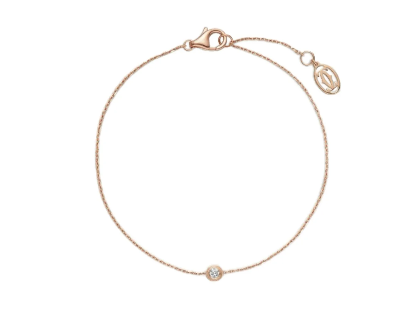 d'Amour Solitaire Diamond Bracelet (Sterling Silver) D19016888