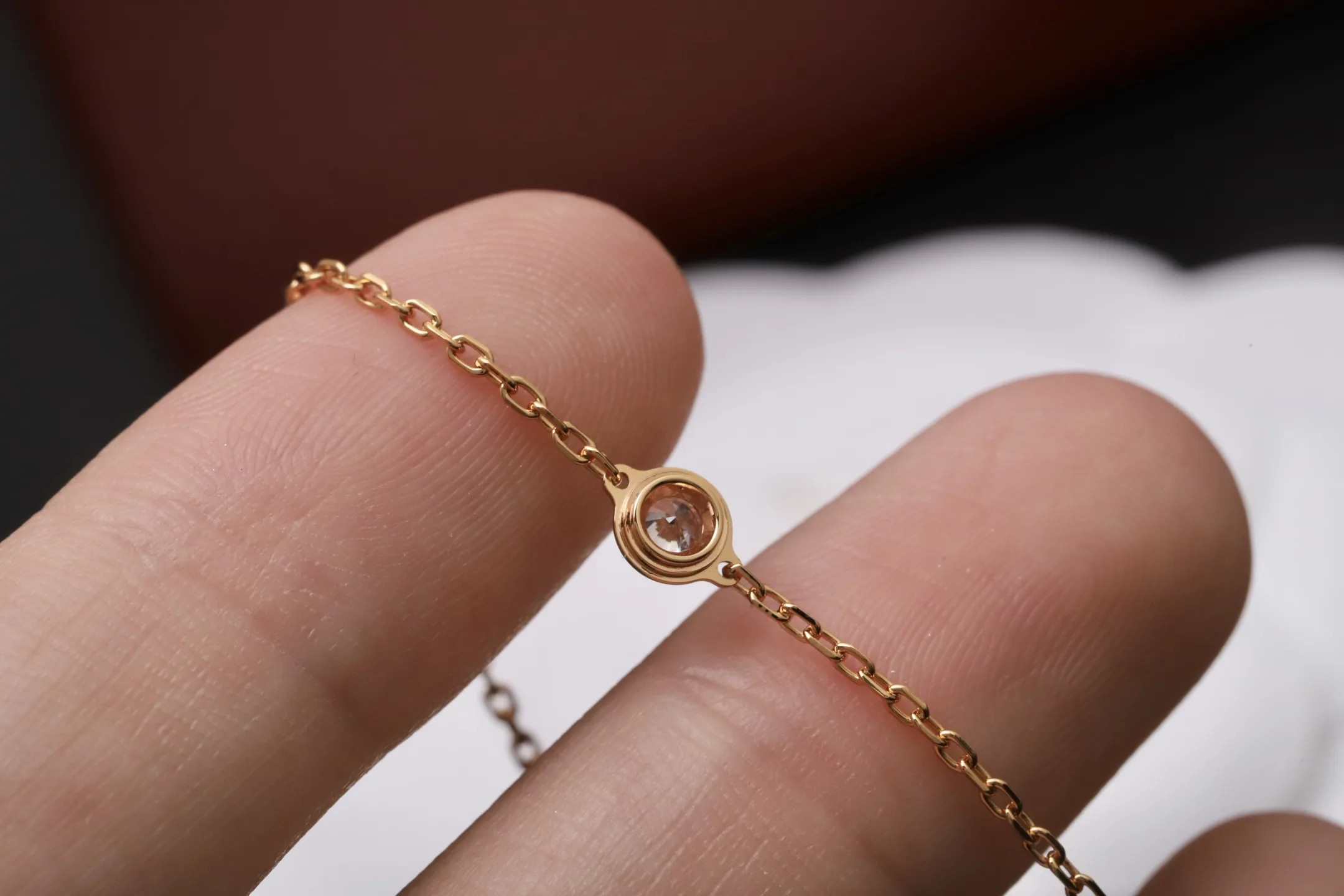 d'Amour Solitaire Diamond Bracelet (Sterling Silver) D19016888 — view 5