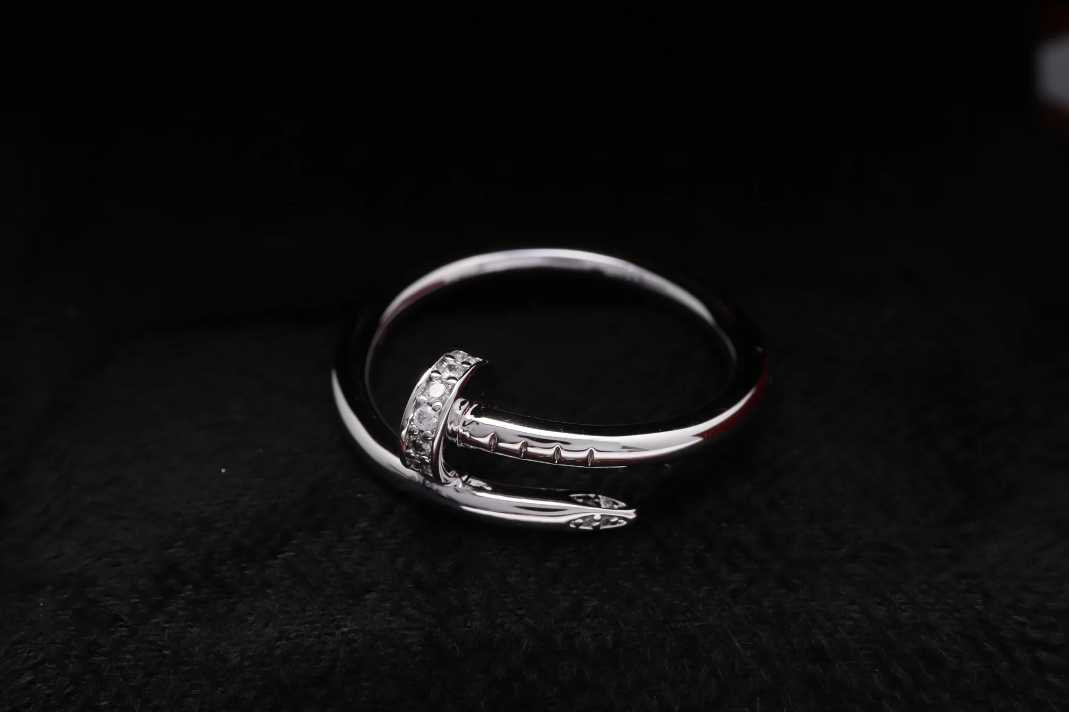 Juste un Clou Small Model Ring (Gold-Plated Brass) D15016604 — view 3