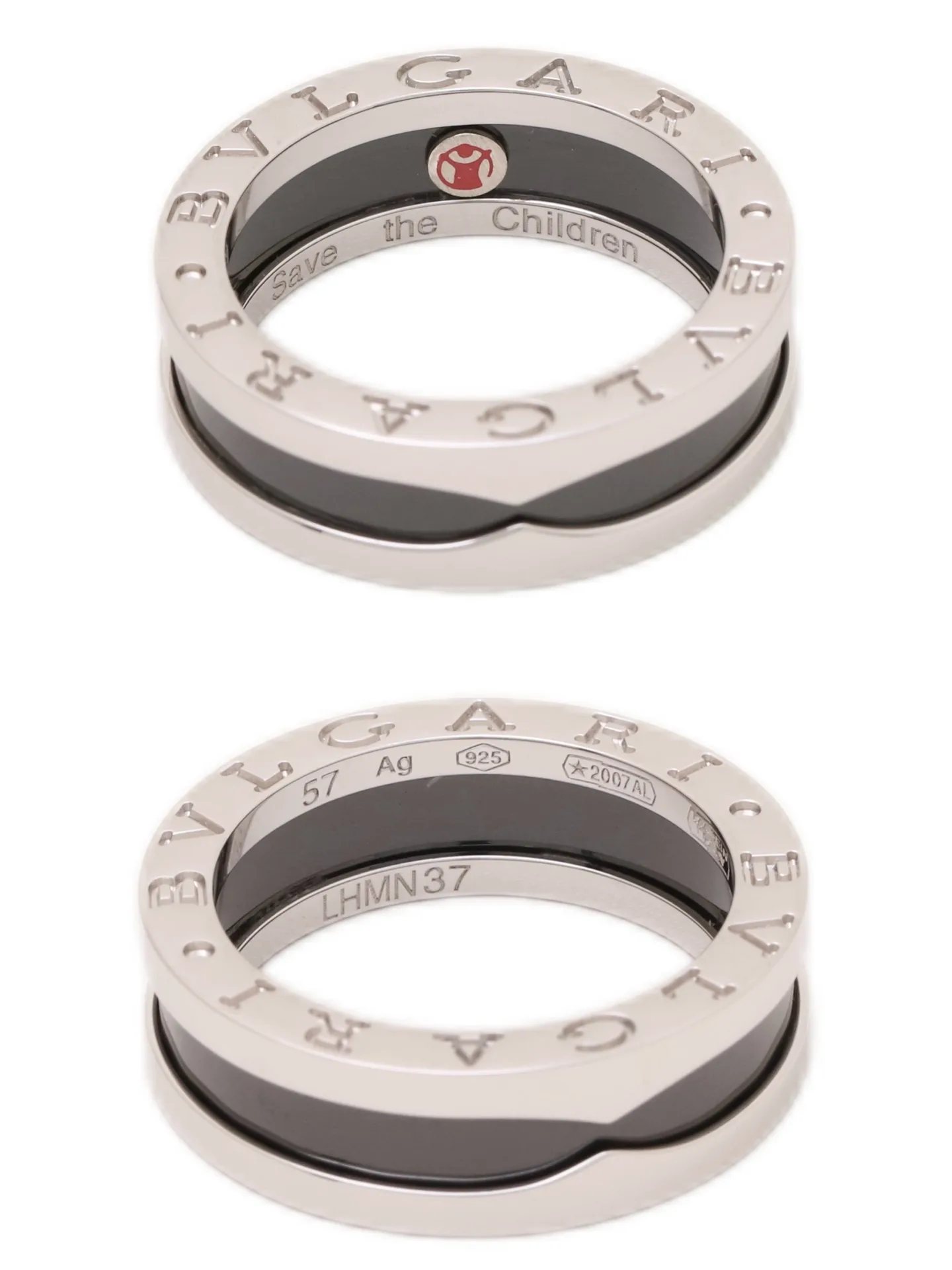 B.zero1 Save the Children Ring (Sterling Silver) D14517700 — view 3