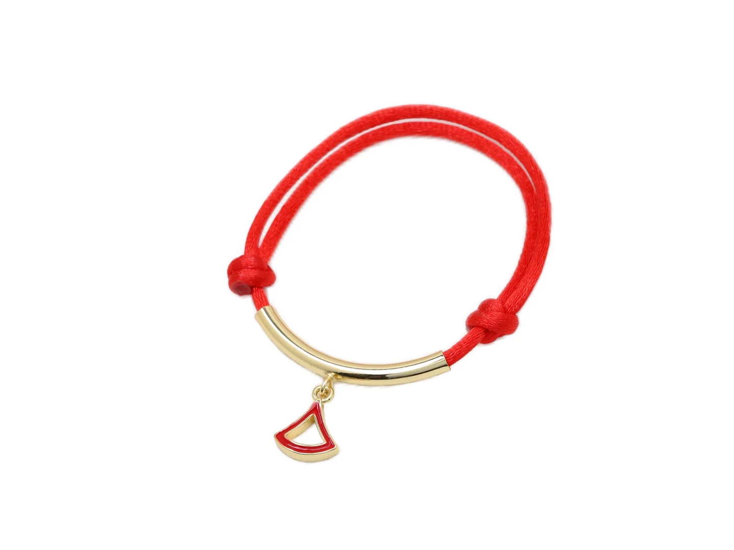 Divas' Dream Fan Charm Cord Bracelet D10517695
