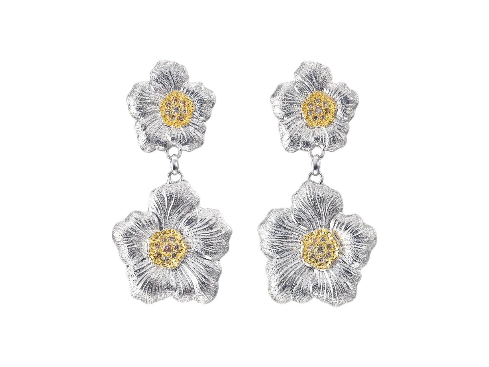 Gardenia Diamond Drop Earrings D148016825