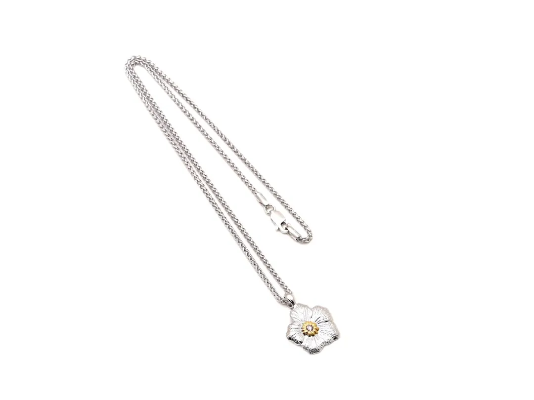 Buccellati Gardenia Diamond Pendant Necklace D53016814