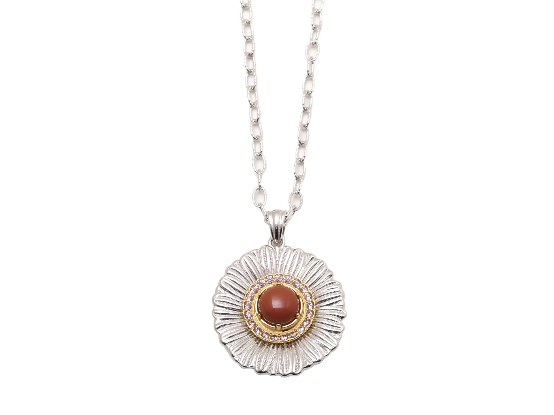 Buccellati Opera Tulle Ruby Pendant Necklace D104516828