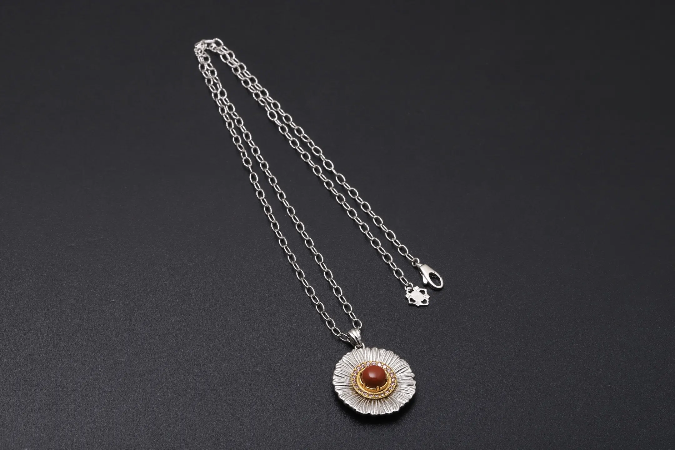 Buccellati Opera Tulle Ruby Pendant Necklace D104516828 — view 7