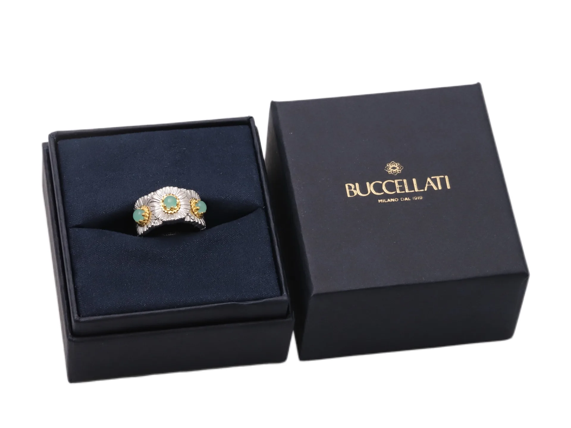 Blossoms Daisy Ring with Amazonite D54516860 — view 5