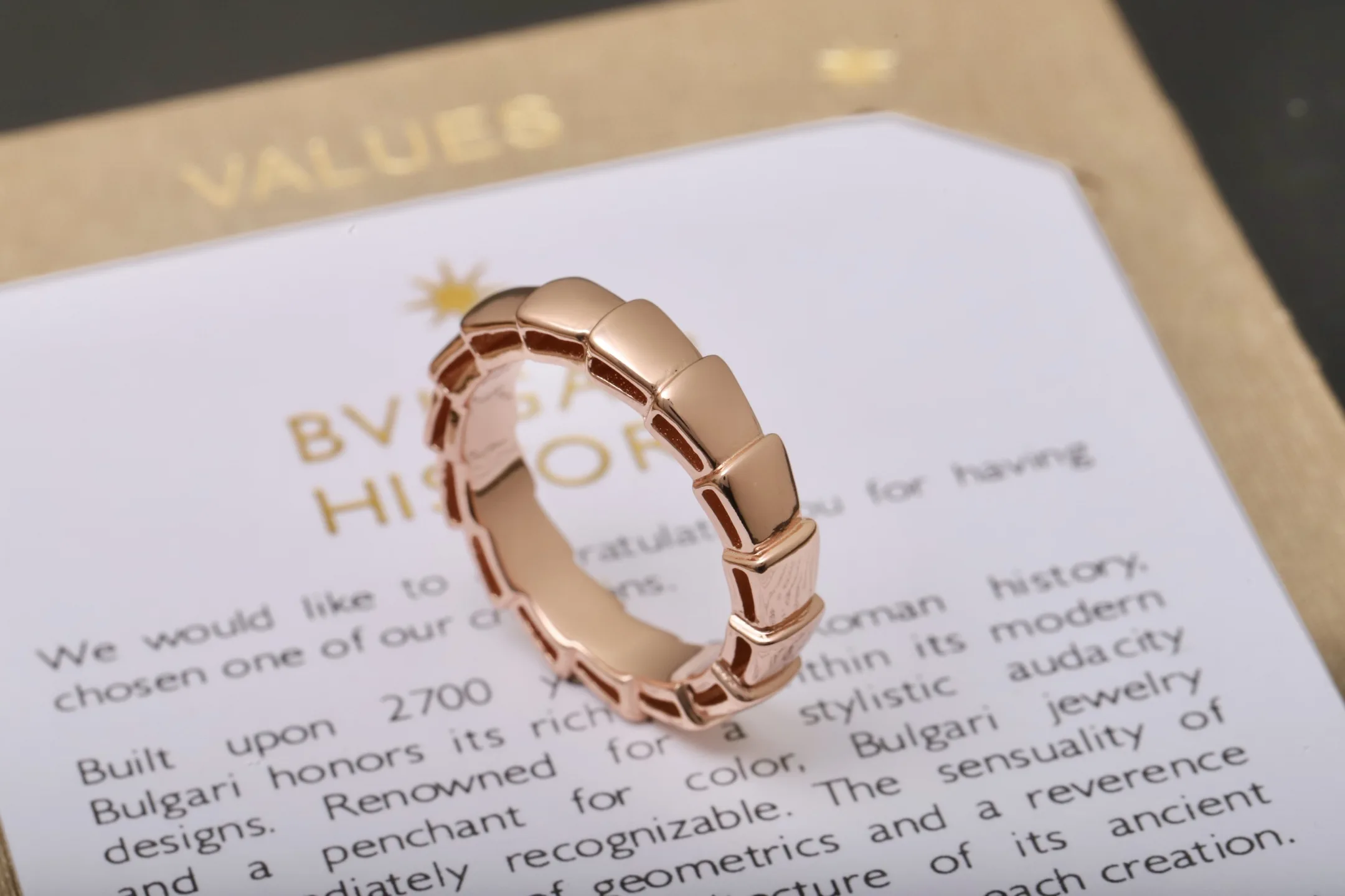 Serpenti Viper Band Ring D15017690 — view 5