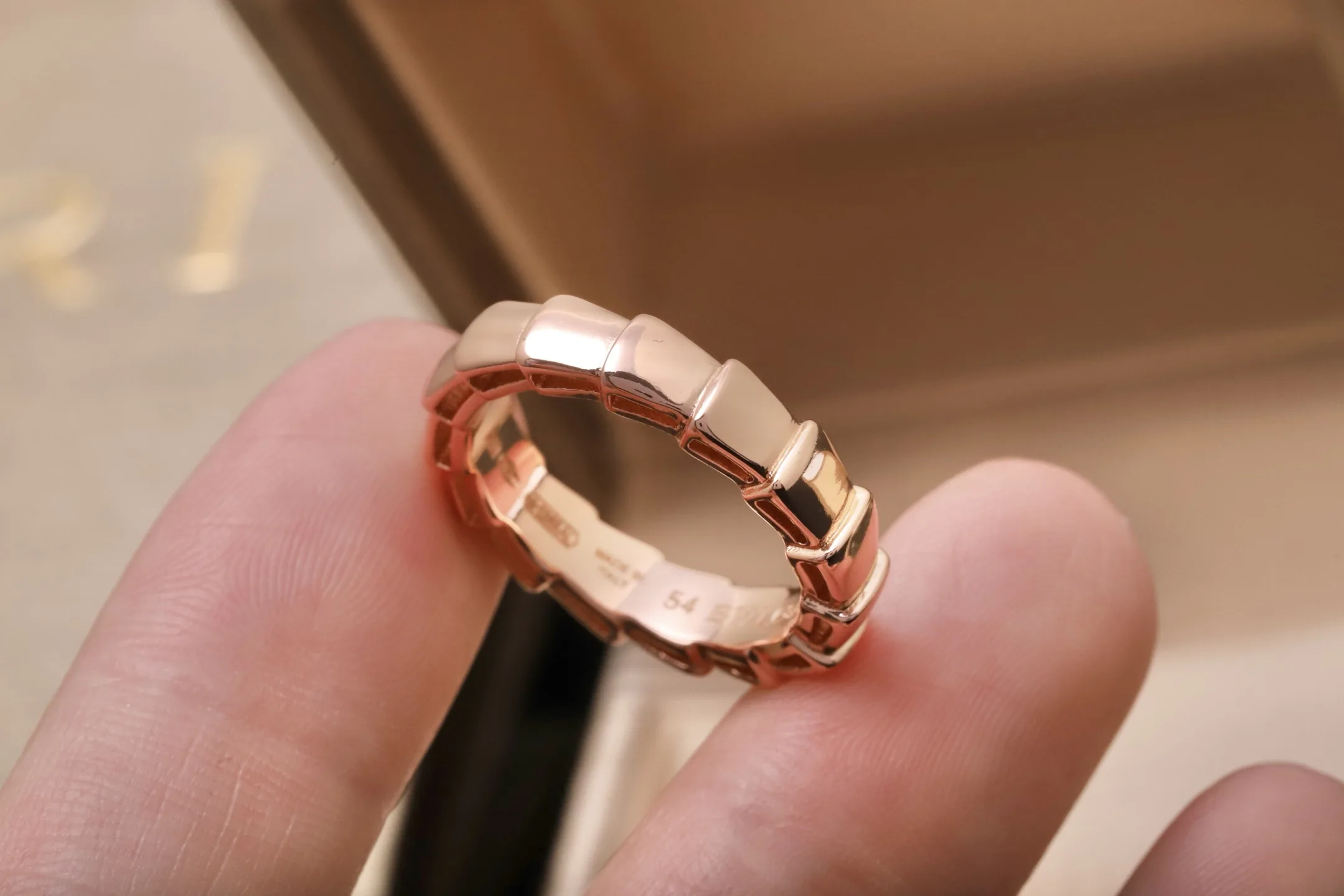 Serpenti Viper Band Ring D15017690 — view 6