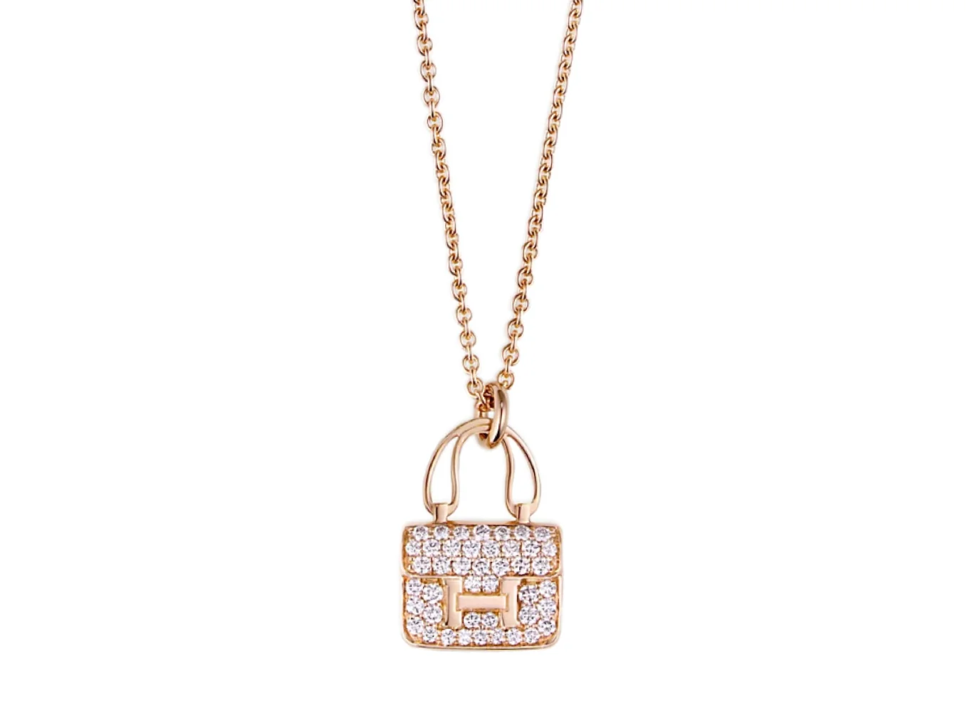 Amulettes Constance Pendant Necklace (Gold-Plated Brass) D14517710